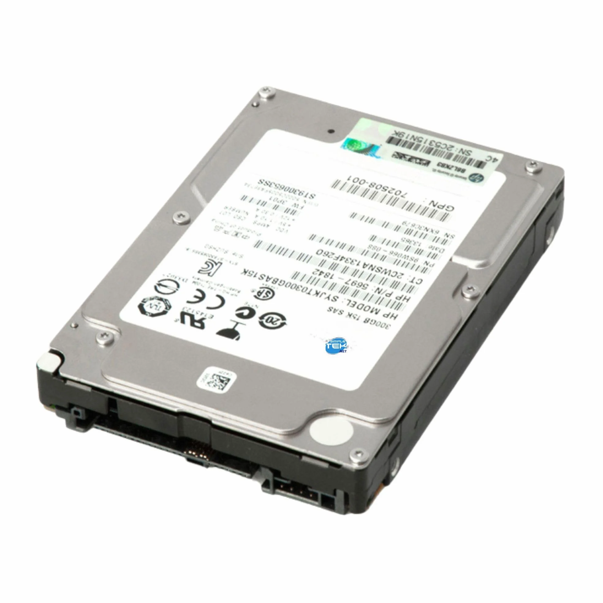 SIMPLETEK - Hard disk interno Savvio 300GB SAS 2.5" HDD | Disco Rigido 15000RPM Cache 64 MB | Ideale per Server e NAS (Ricondizionato)