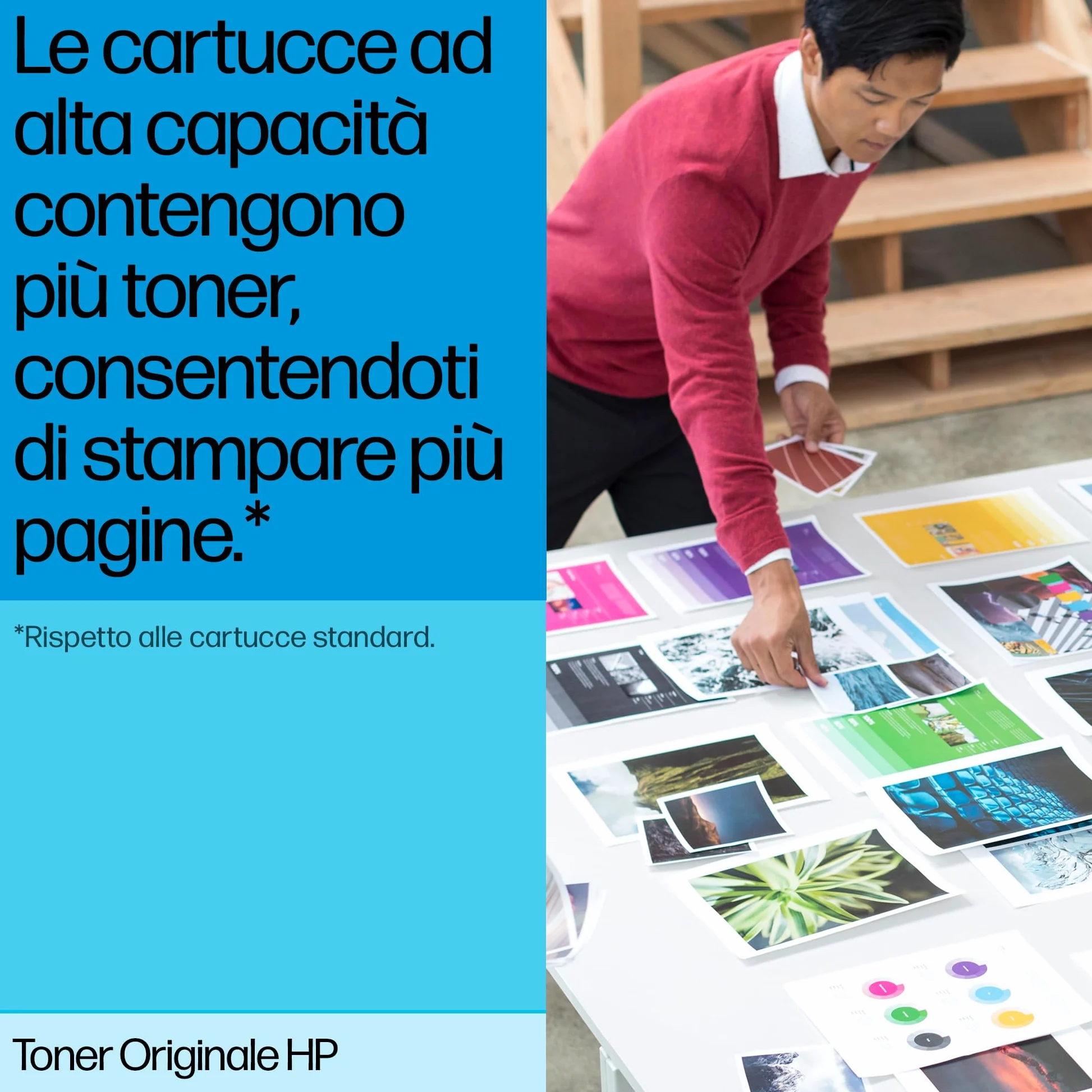 HP 219A W2130A Nero, Cartuccia Toner Originale da 1300 Pagine, Capacità Standard, Compatibile con le Stampanti LaserJet Pro serie 3202 e 3302