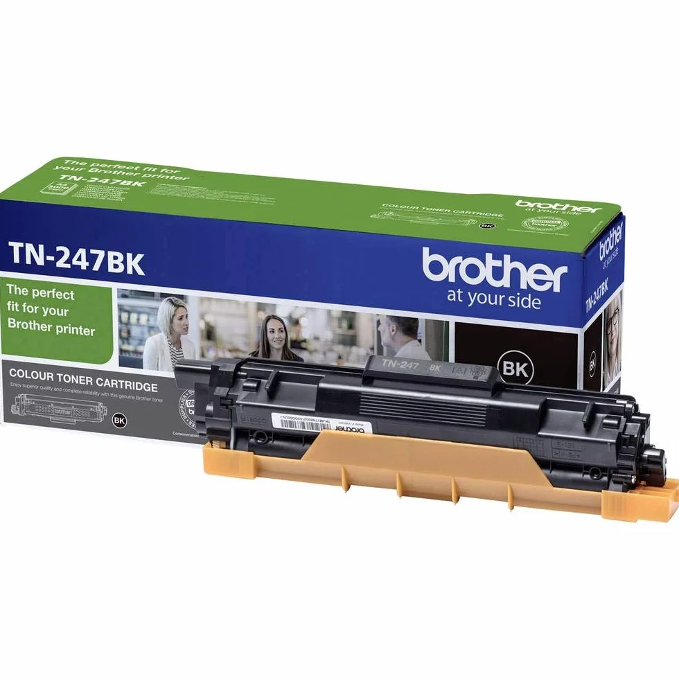 Brother TN247BK Toner Originale Alta Capacità, fino a 3000 Pagine, per Stampanti DCPL3550CDW, HLL3230CDW, HLL3270CDW, MFCL3730CDN, MFCL3750CDW, MFCL3770CDW, Nero