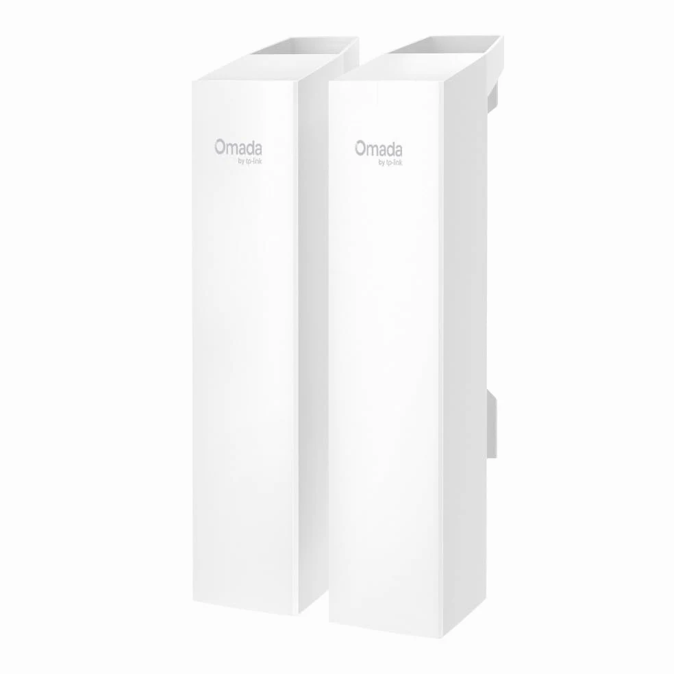 TP-Link KIT EAP211-Bridge, Ponte Wireless Point to Point Omada 3 Porte Gigabit, Outdoor & Indoor, 1KM Long Range, PtP & PtMP, 1KM Long Range, PoE o DC Powered, gestione centralizzata, Preconfigurato
