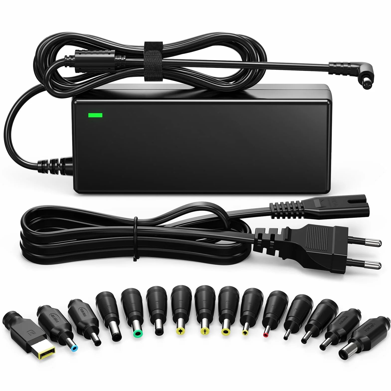 90W Alimentatore Universale Notebook Caricatore PC Universale Portatile per HP Stream ASUS Lenovo Dell Acer Toshiba Sony Fujitsu MSI Samsung
