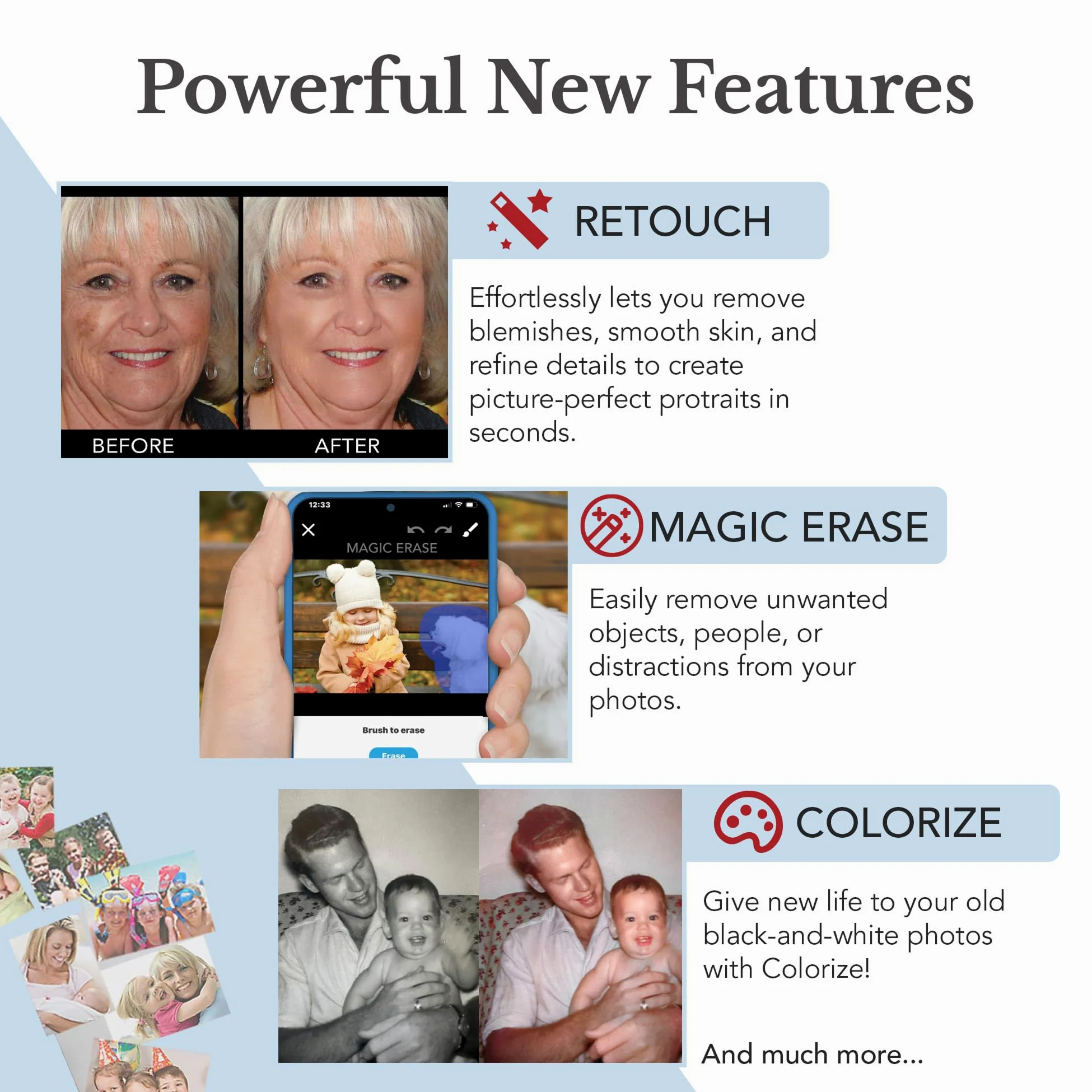 Picture Keeper Connect per iPhone, Android, USB-C, PC e Mac - Chiavetta USB da 128 GB di backup per foto, video, contatti, unità flash di backup di memoria, unità flash drive, chiavetta di