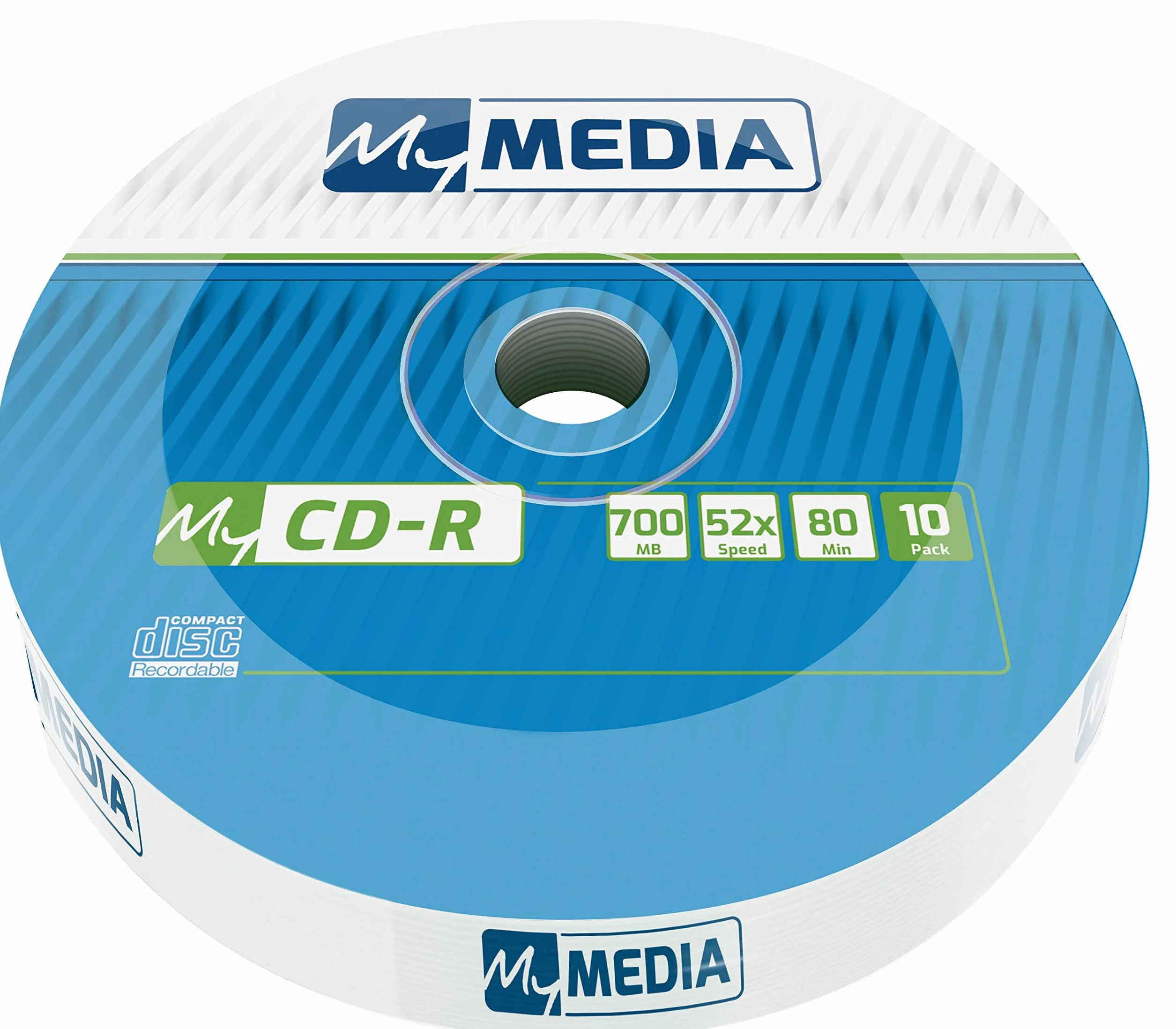 CD-R, 700 MB - 52x velocità