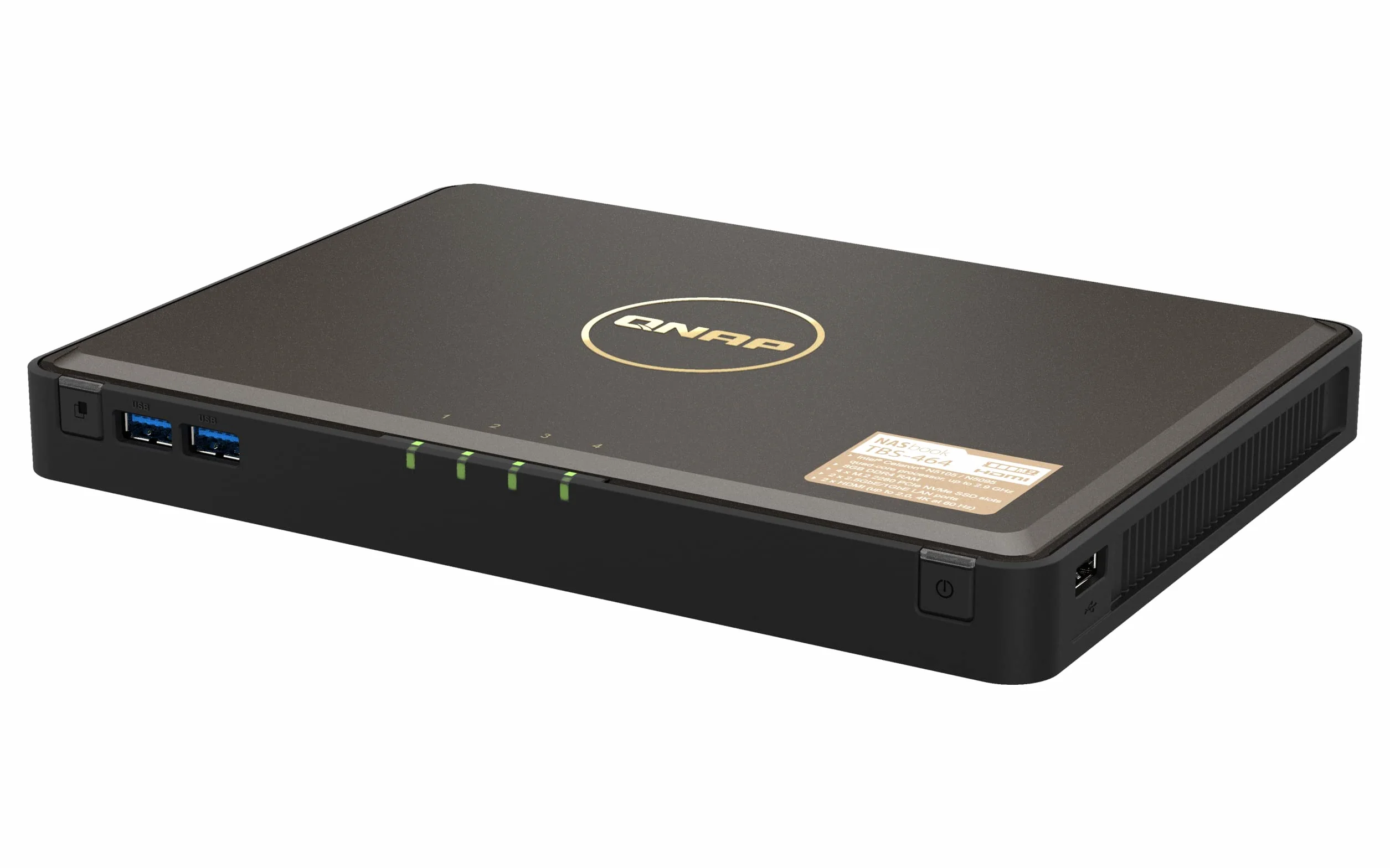 Nas Storage Compact 4BAY/No HDD TBS-464-8G QNAP