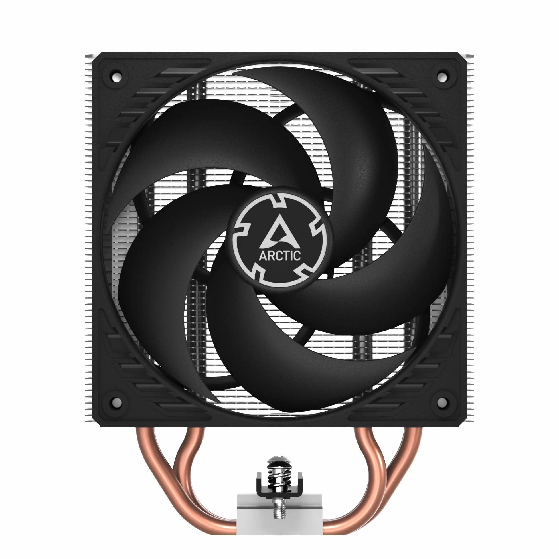 ARCTIC Freezer 36 - Dissipatore CPU a torre singola con push-pull, due ventole P da 120 mm ottimizzate per la pressione, cuscinetto fluidodinamico, 200-1800 rpm, 4 heatpipes, incl. pasta termica MX-6