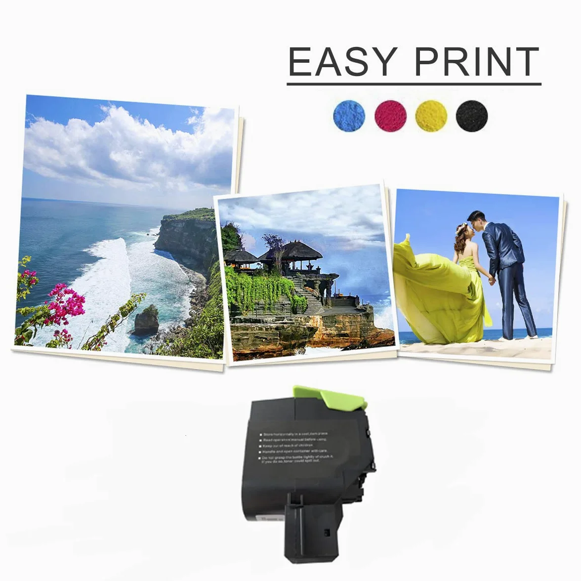 GREENPRINT Cartucce Toner Compatibili 4 Colori CS310 CS410 CS510 4000 Pagine BK ad alta Capacità, 3000 Pagine CMY per Stampanti Lexmark CS310dn CS310n CS310dn CS410n CS410dn CS410dtn CS510de CS510dte