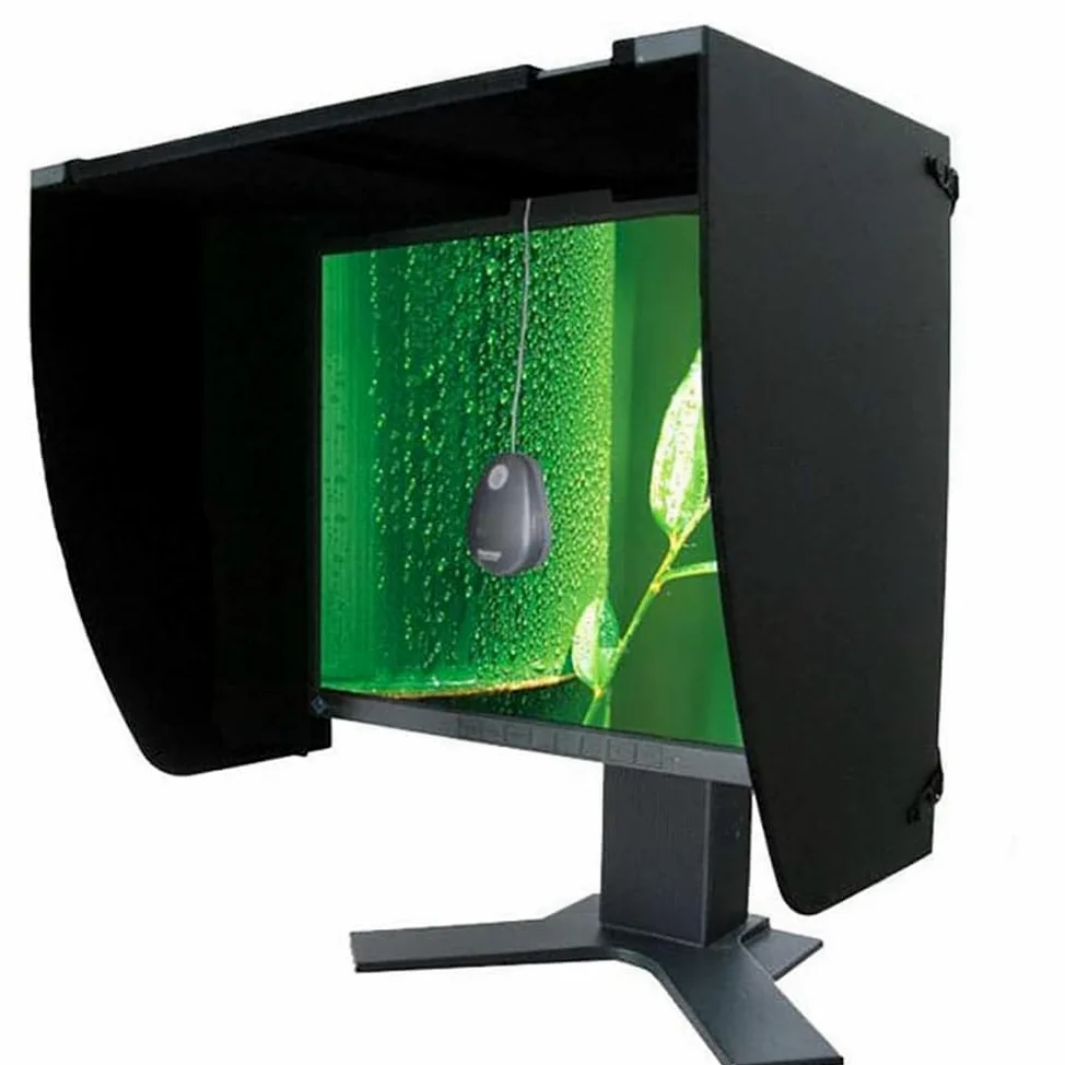 Parasole per Monitor, Parasole con Copertura su Tutti i Lati, Schermo da 27 Pollici, Parasole, paraluce Regolabile, per dell HP Viewsonic Philips Samsung Lenovo ASUS LG EIZO NEC Acer