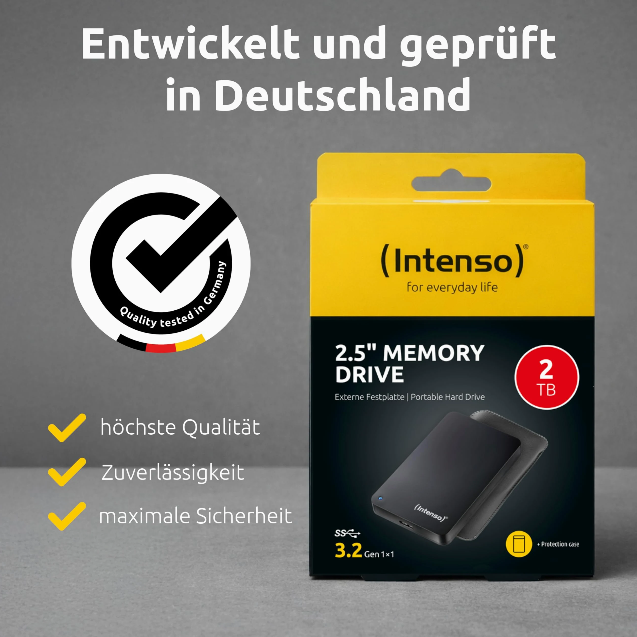 Intenso Memory Drive - 2, 5' External hard drive 2 TB