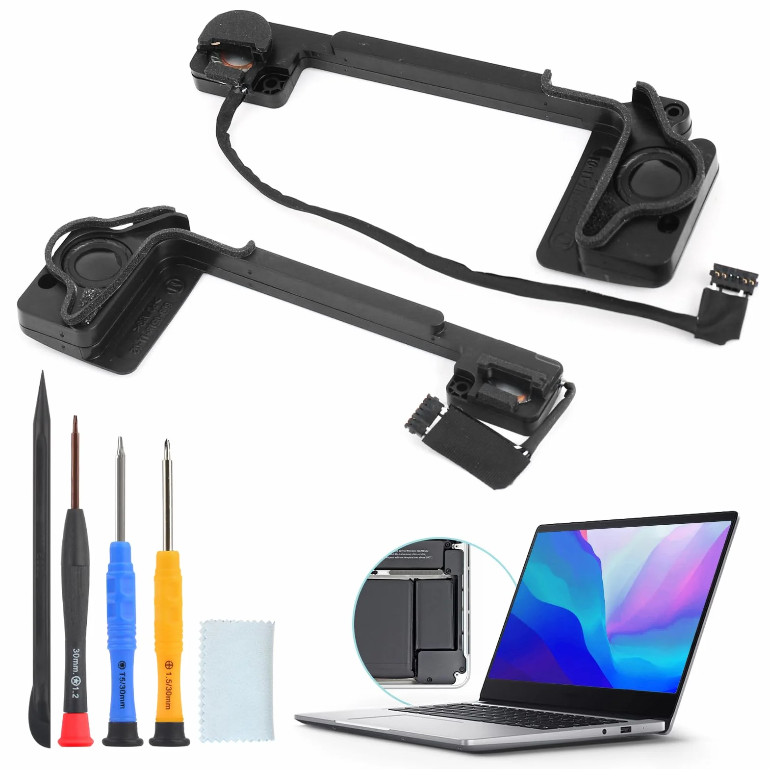 Altoparlanti Interni per MacBook PRO 13" Retina 2012-2015 Destra e Sinistra Sostituzione