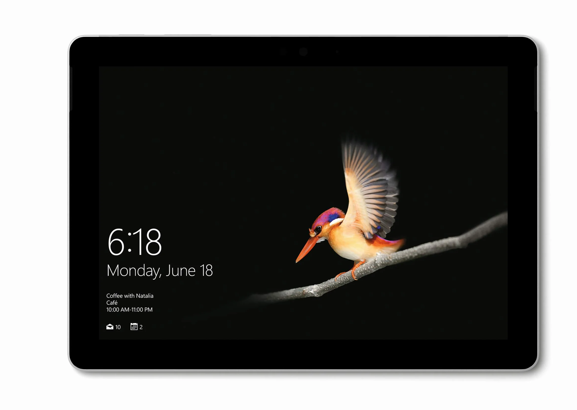 Microsoft Surface Go 10-pollici Intel Pentium Gold 4415Y 4GB RAM 64GB SSD Platino Ricondizionato