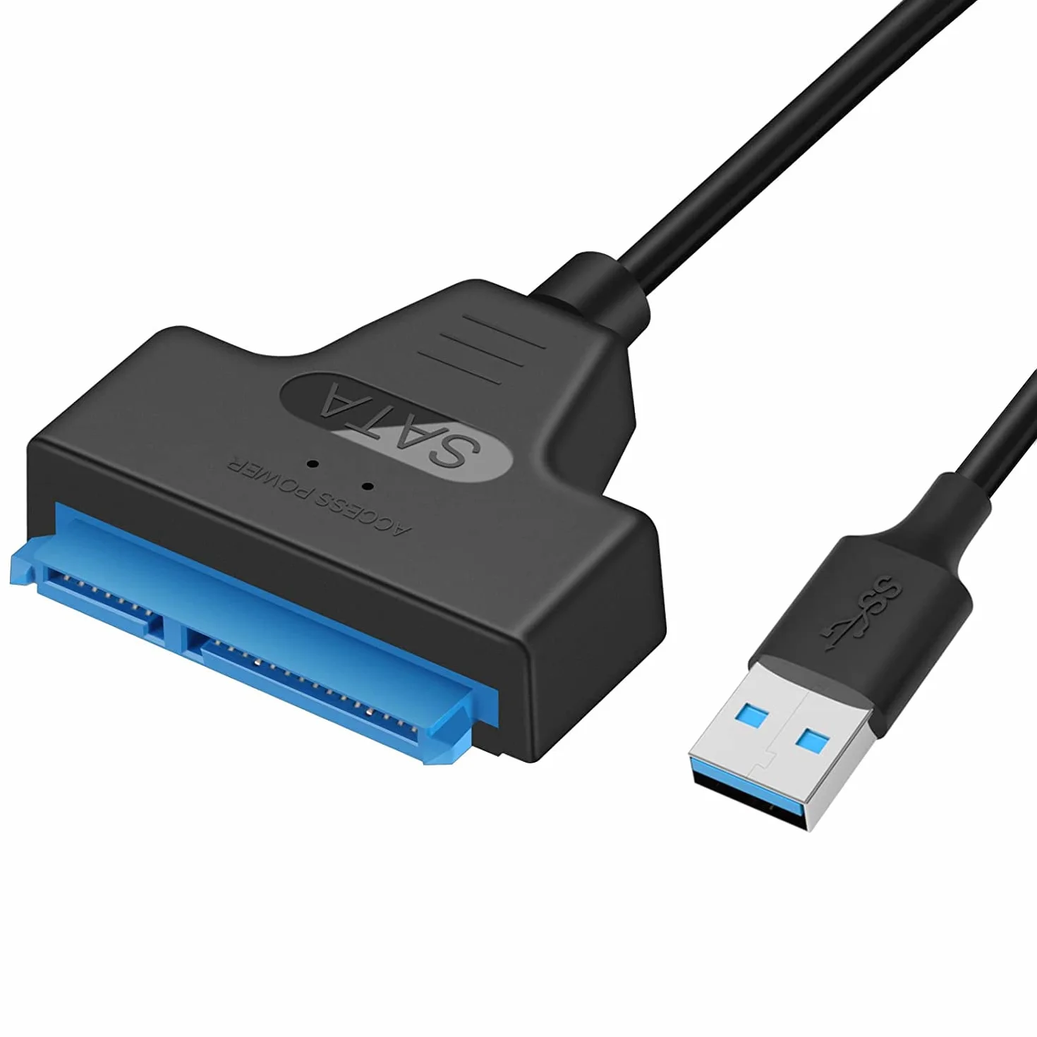 Cavo dati SATA USB 3.0 Adattatore disco rigido 2,5 pollici SSD/HDD per Windows Mac