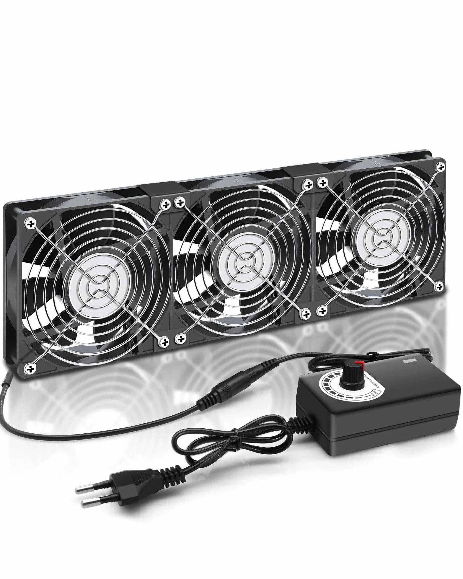 Ventola per Alloggiamento 360mm 12V Regolabile 220V-240V 2750Rpm Portatile PC