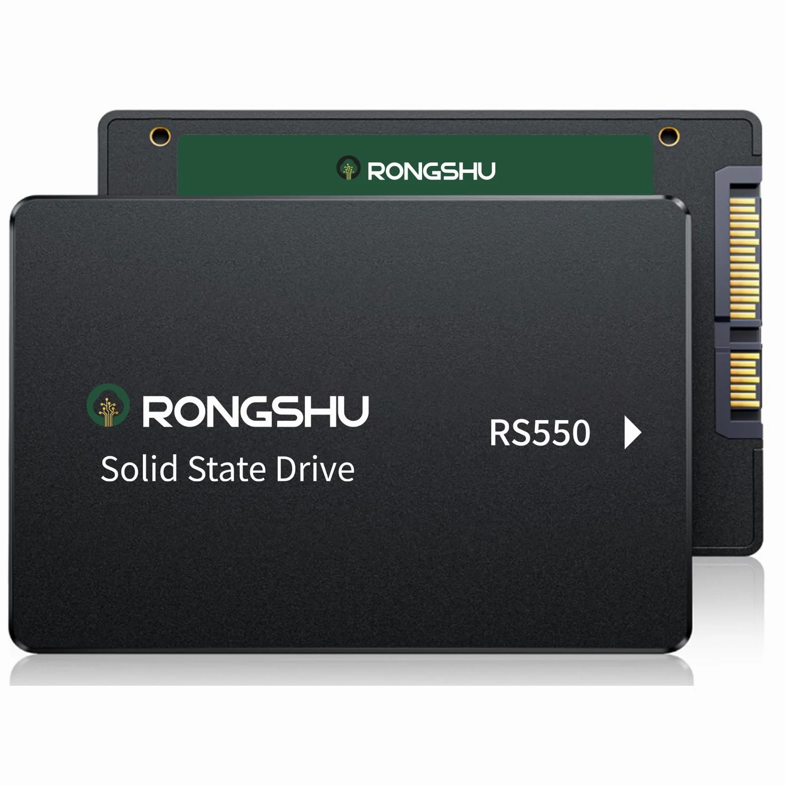 256GB SATA SSD 2.5'' Unità a Stato Solido Interna, SATA III 6 Gb/s con Velocità di Lettura Fino a 550 MB/s, 3D NAND SSD Interna, Ideale per L'aggiornamento di Laptop, PC e Desktop (RS550)