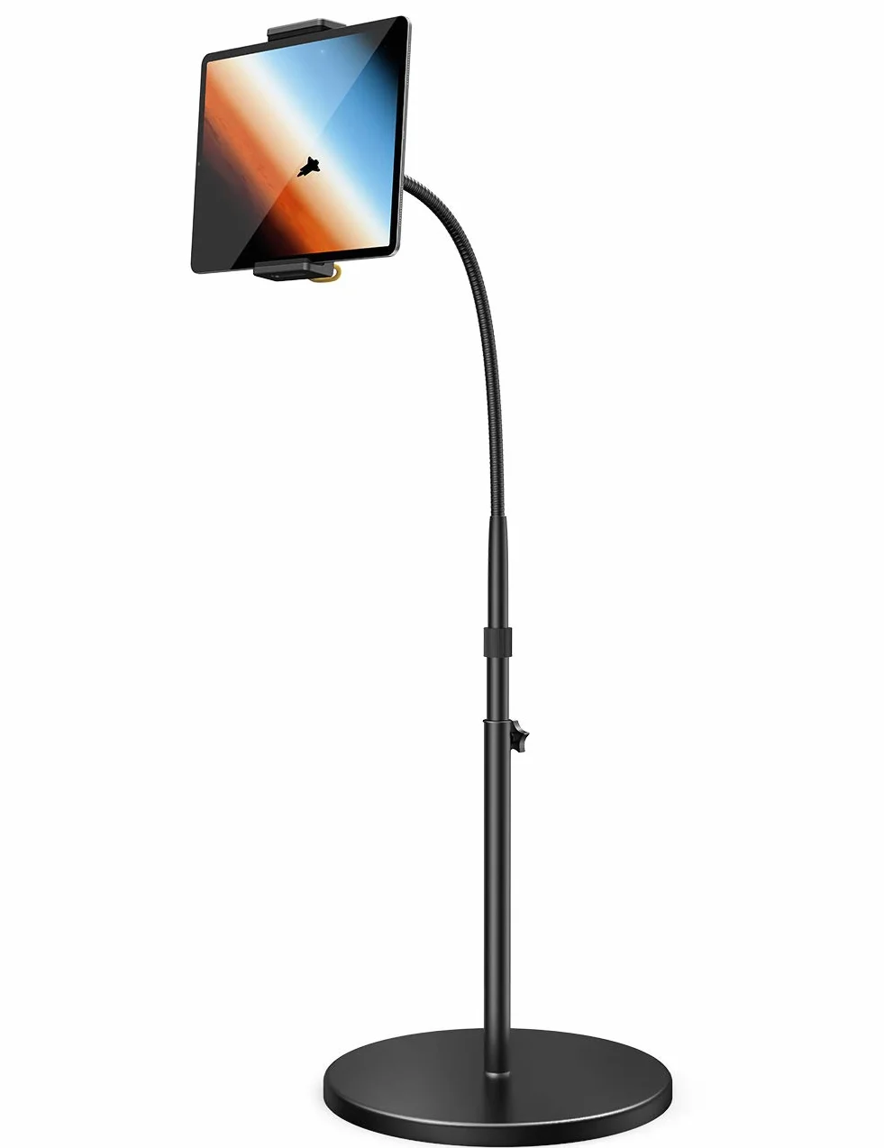 Lamicall Supporto per Tablet da Pavimento a Collo di Cigno con Altezza Regolabile Base Stabile 4,8 KG per 4.7-13" Tablet iPad 12.9 Air Mini 2 3 4 Switch Tab