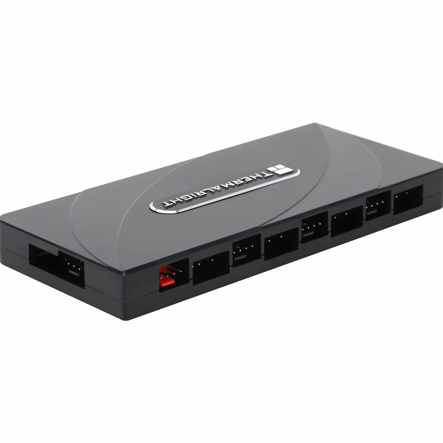 TR e ARGB HUB×8, Controller di alimentazione PWM/SATA, supporto hub ventilatore 8 gruppi di ventole, Controller PWM e ARGB per ventole PC, cavo SATA non incluso