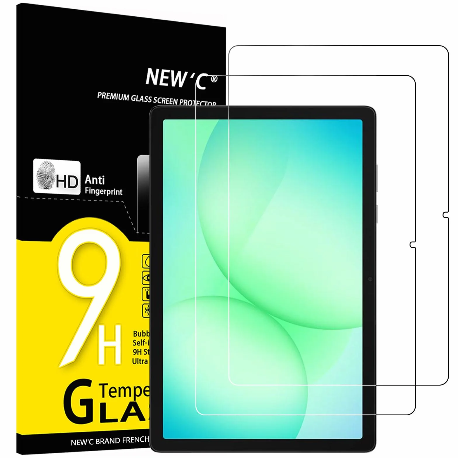 NEW'C Pellicola Protettiva Vetro Temperato 9H per Samsung Galaxy Tab A11+ 11 Pollici
