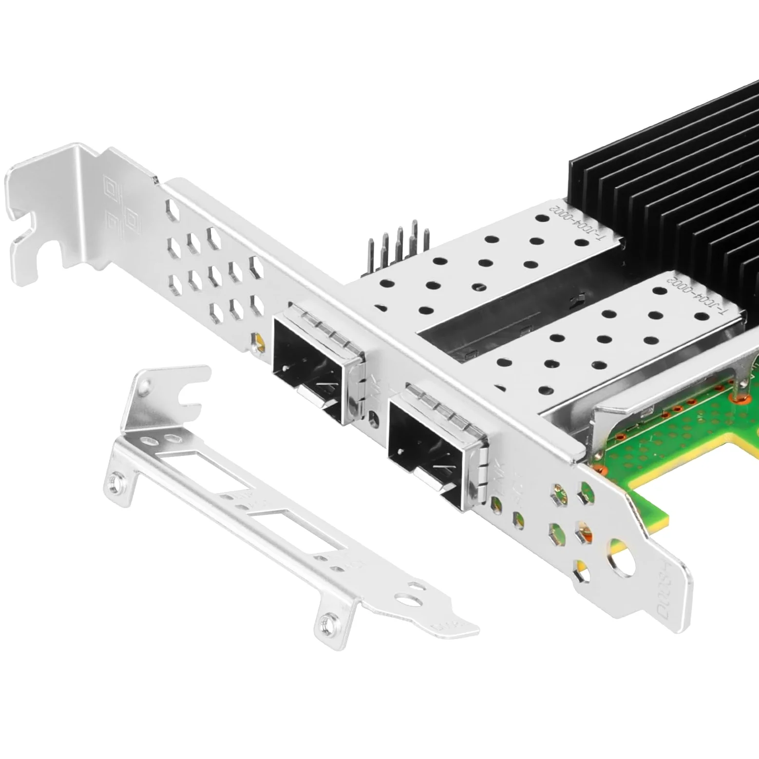 PCIe Ethernet Network Card for Intel E810-XXVDA2 E810 Chipset PCIe 4.0 X8 25Gb Dual Port SFP28 LAN Card Support Windows Server/Windows/Linux/VMware/ESX