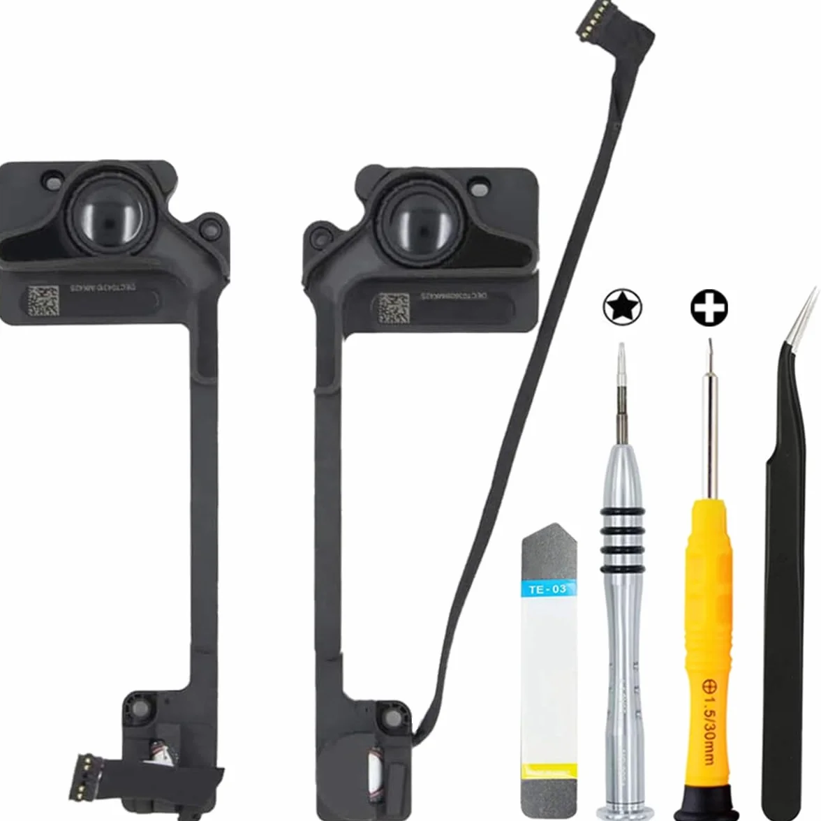 Sostituzione degli altoparlanti interni destra e sinistra Sostituzione L&R Stopakers per MacBook Pro 13 "Retina A1502 2012-2015 NR 609-0335-A-SET SPEAKER Interno