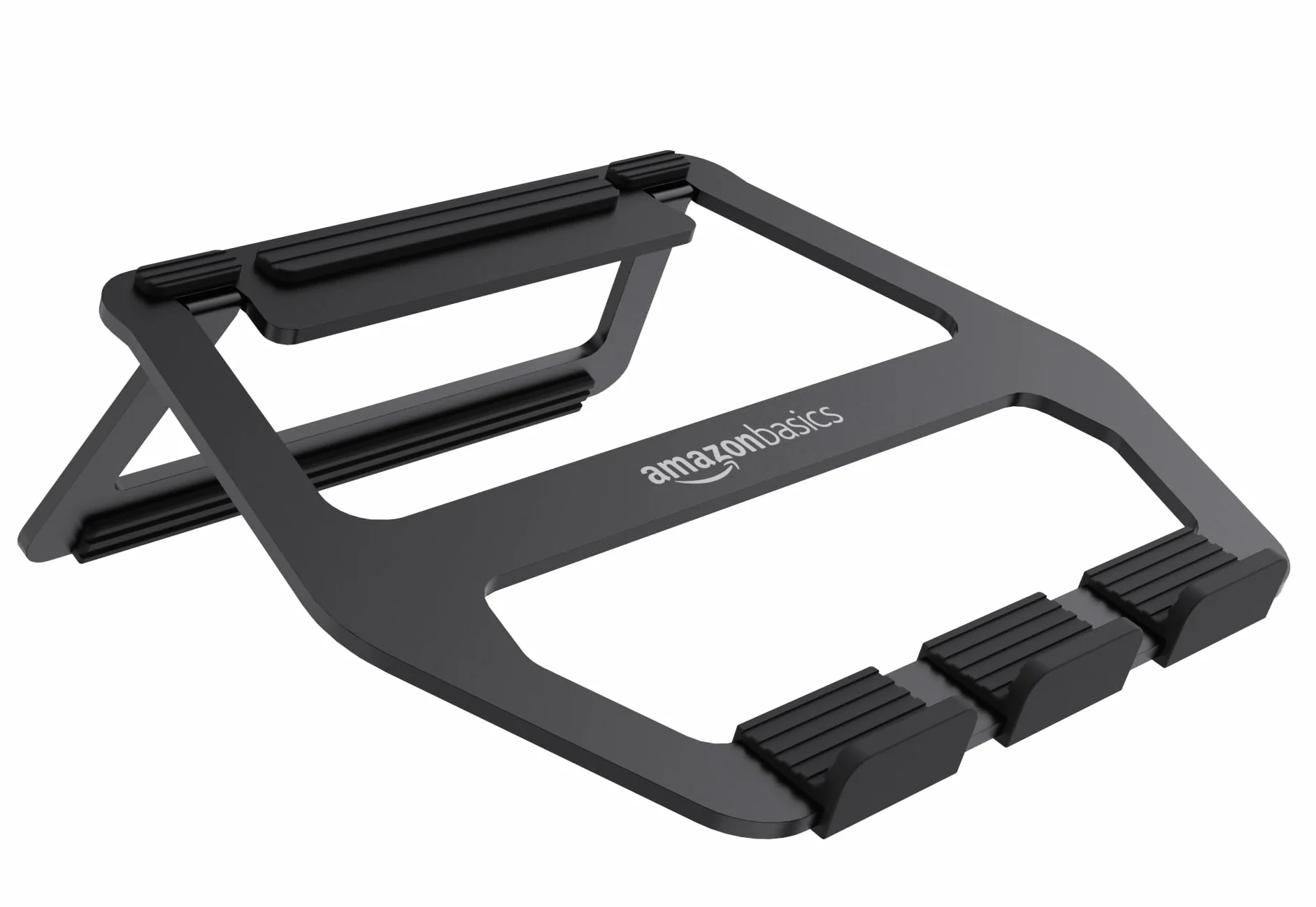 Amazon Basics Supporto richiudibile in alluminio per PC portatili 33 cm 13" Nero