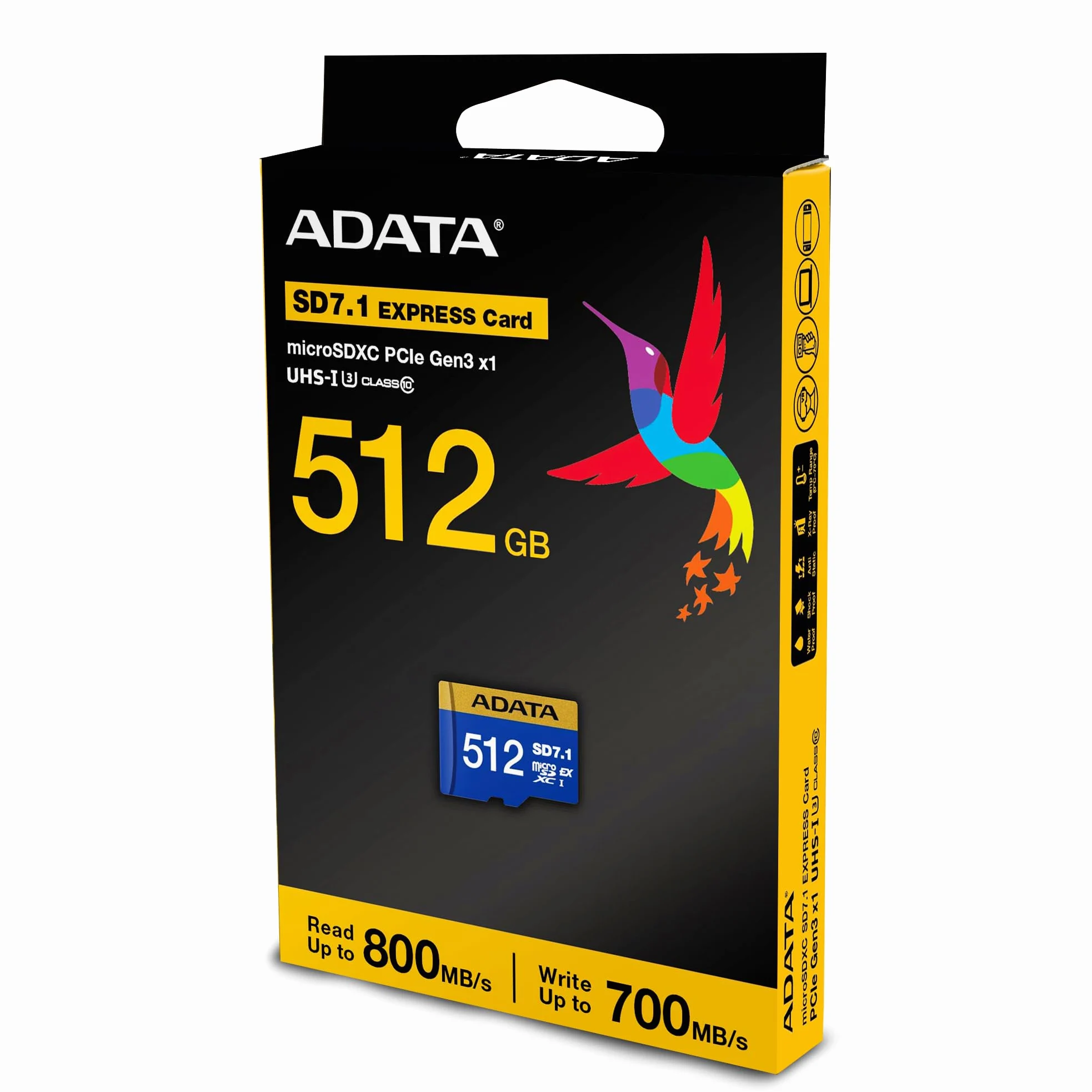 ADATA UD512GEX3L1-C Memoria Flash 512 GB MicroSDXC UHS-II