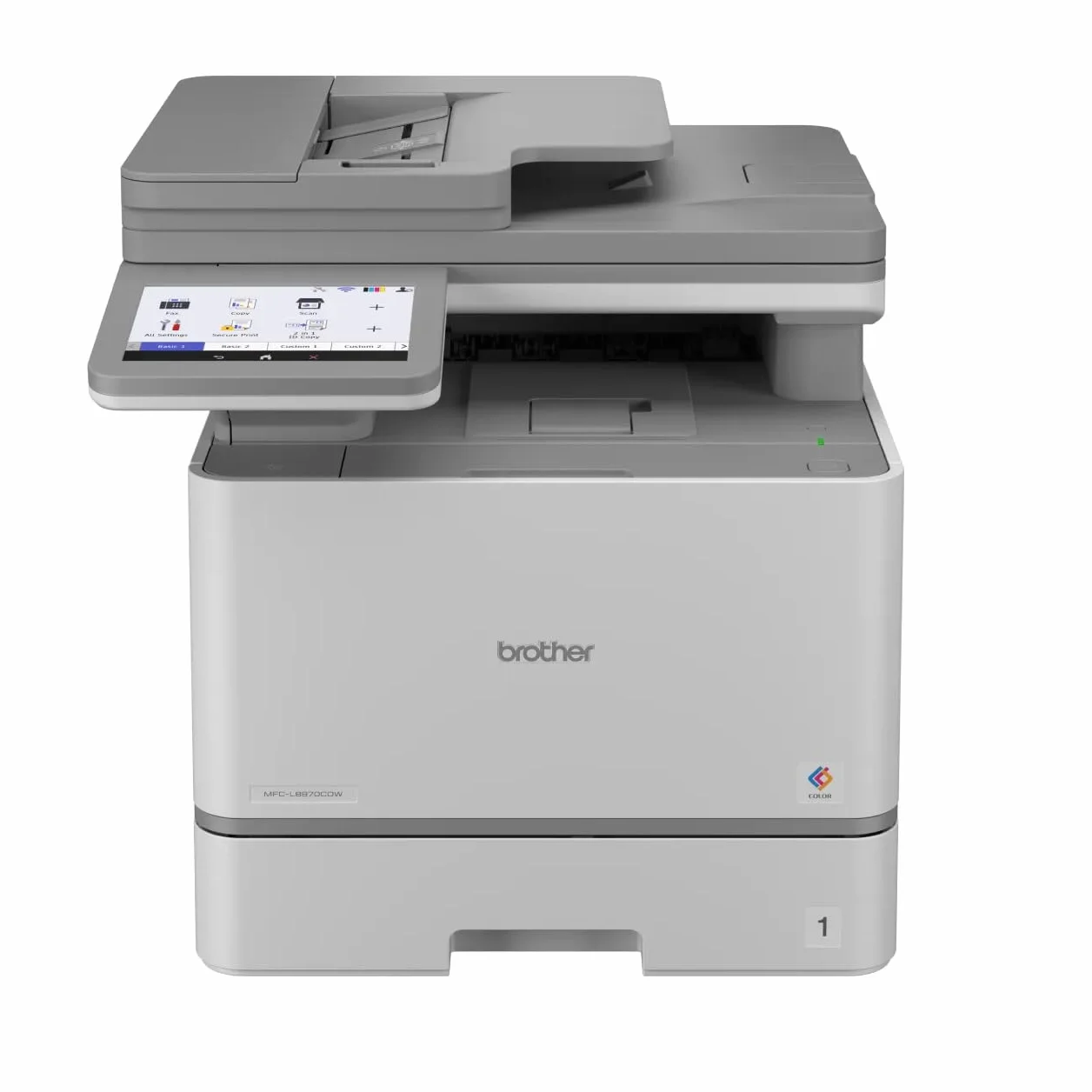 Brother MFCL8730CDW Multifunzione Laser a Colori 31 ppm Stampa Copia Scan Fronte/Retro Touchscreen 8.8 cm WiFi LAN USB NFC