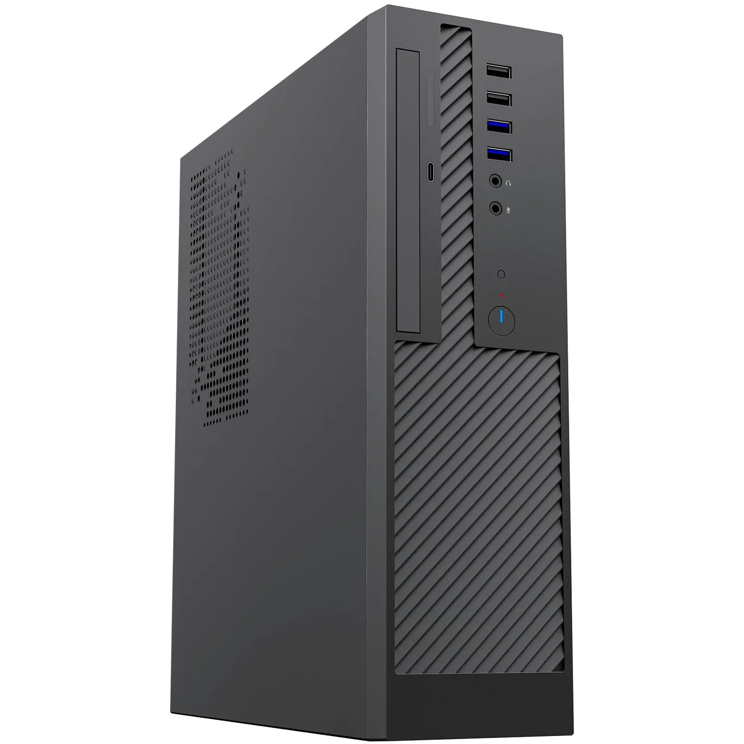Itek Case PILOT Z8 Lite - 8L SFF - mATX- con psu da 300W - Type-C - 2xUSB3 e 2xUSB2