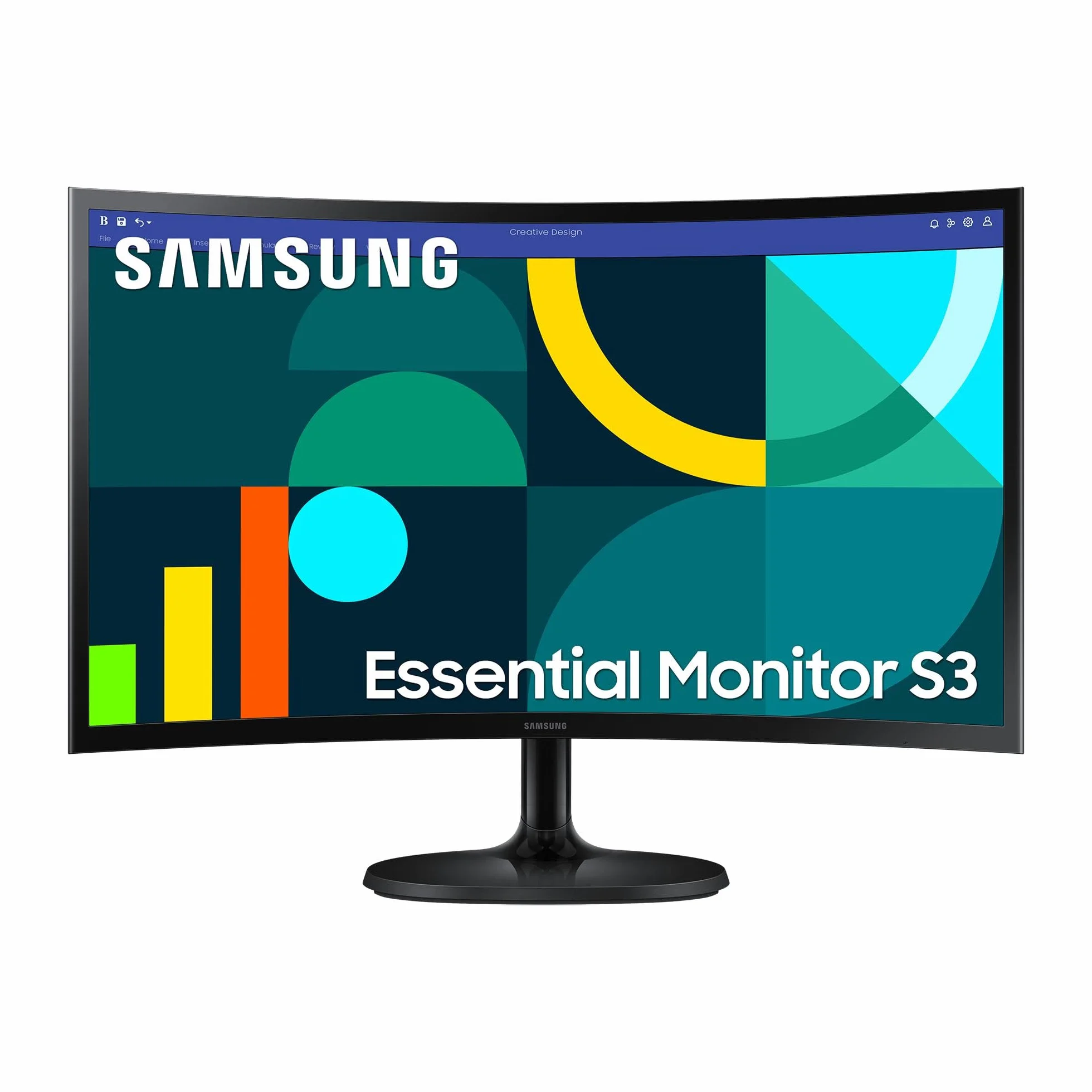 Samsung Monitor S36GD 24 Curvo 1800R Full HD 100Hz VA HDMI