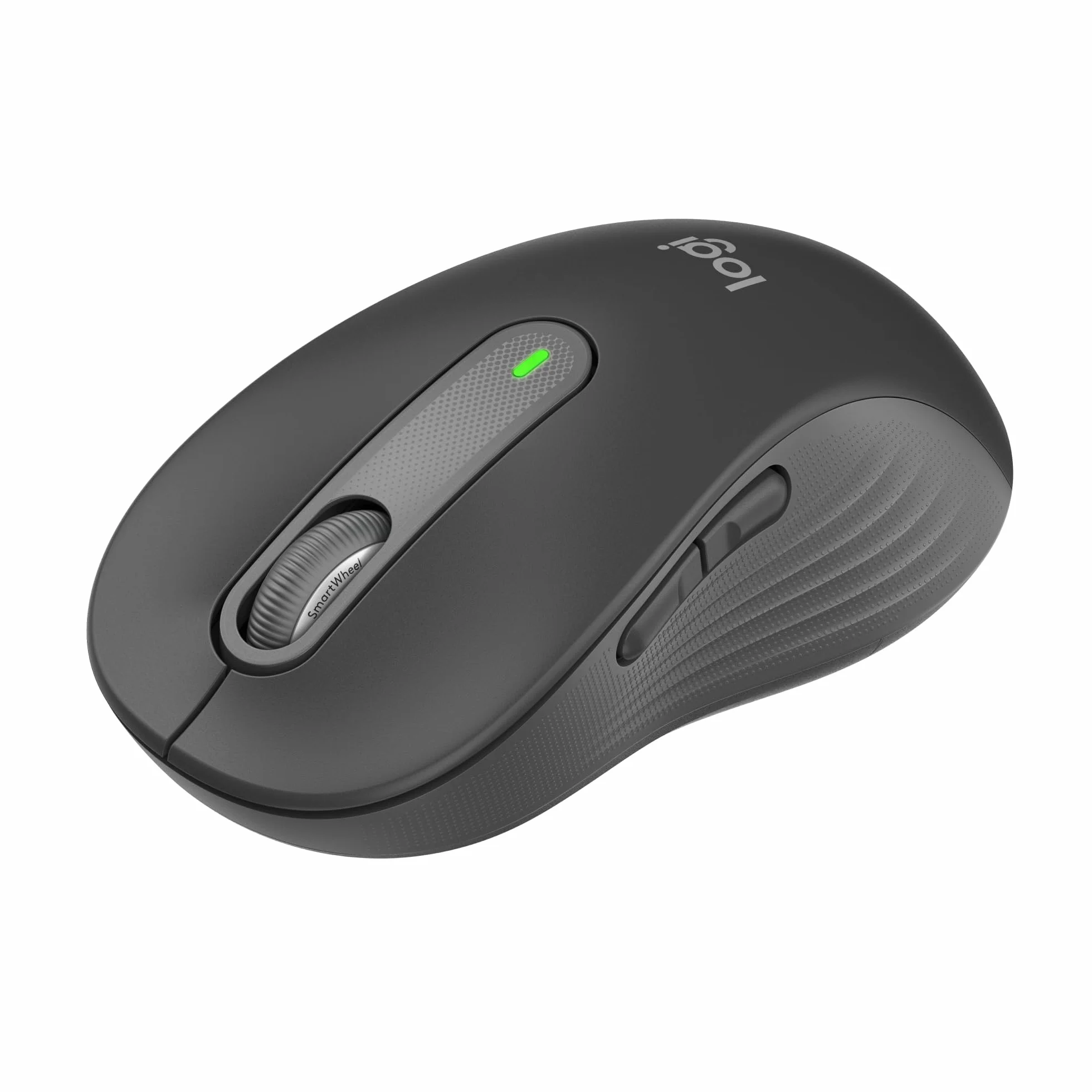 Logitech Signature M650 L Mouse Wireless Bluetooth per Mani Grandi, Clic Silenziosi, Grafite