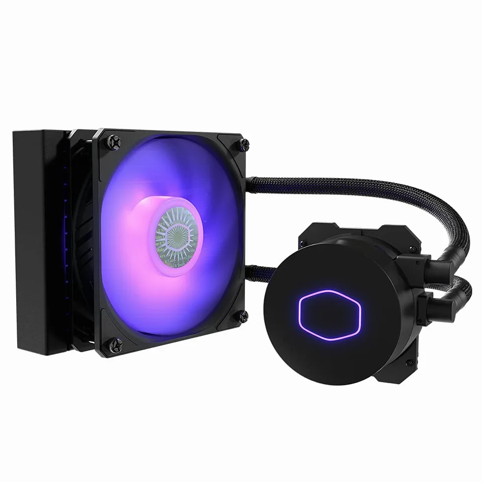 Cooler Master MasterLiquid ML240L V2 RGB Dissipatore CPU a Liquido - Illuminazione ad Effetti Più Luminosi, Pompa 3a Generazione, Ottimo Radiatore e Due Ventole SickleFlow da 120 mm