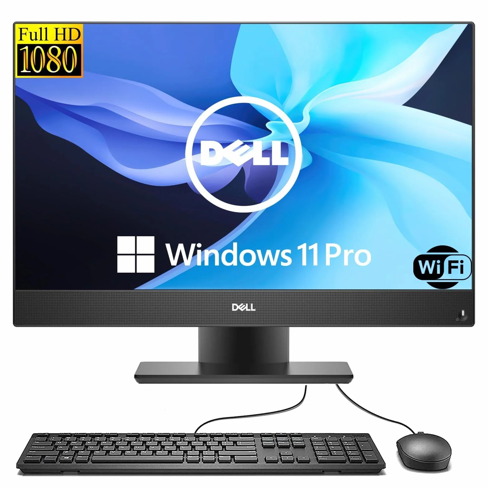 Dell Optiplex 5270 All-in-One Desktop PC, 21.5" Intel Core i5-9500, 16GB RAM, 512GB SSD, WiFi, Bluetooth, Windows 11 Pro