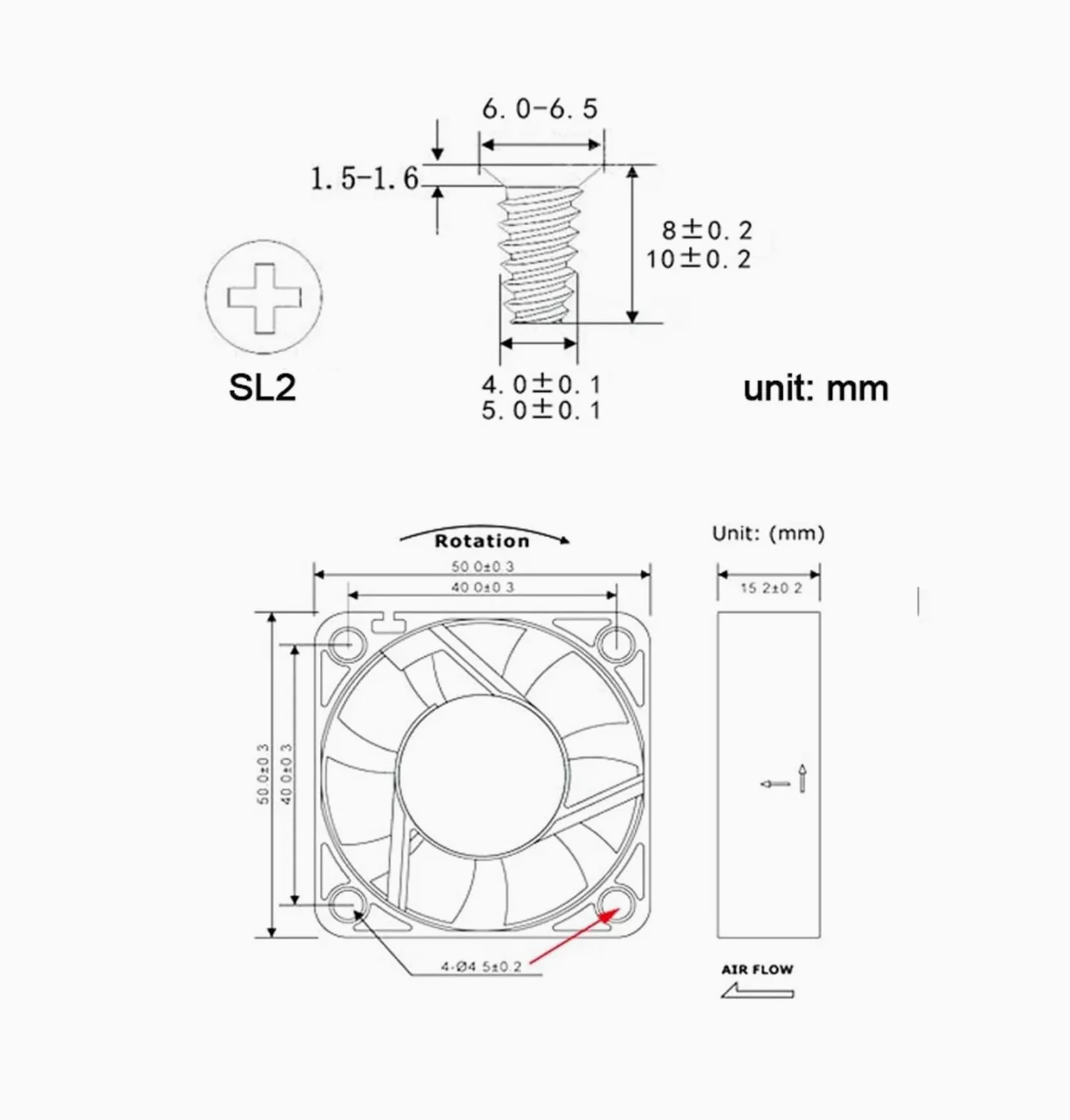 1000 pz/lotto KB Computer PC Case Ventola Di Raffreddamento Montaggio A Vite Dissipazione Del Calore Viti(M4X10 1000PCS)