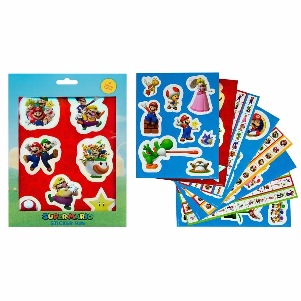 Undercover 1411SUMB0061 UND Super Mario - Set di adesivi