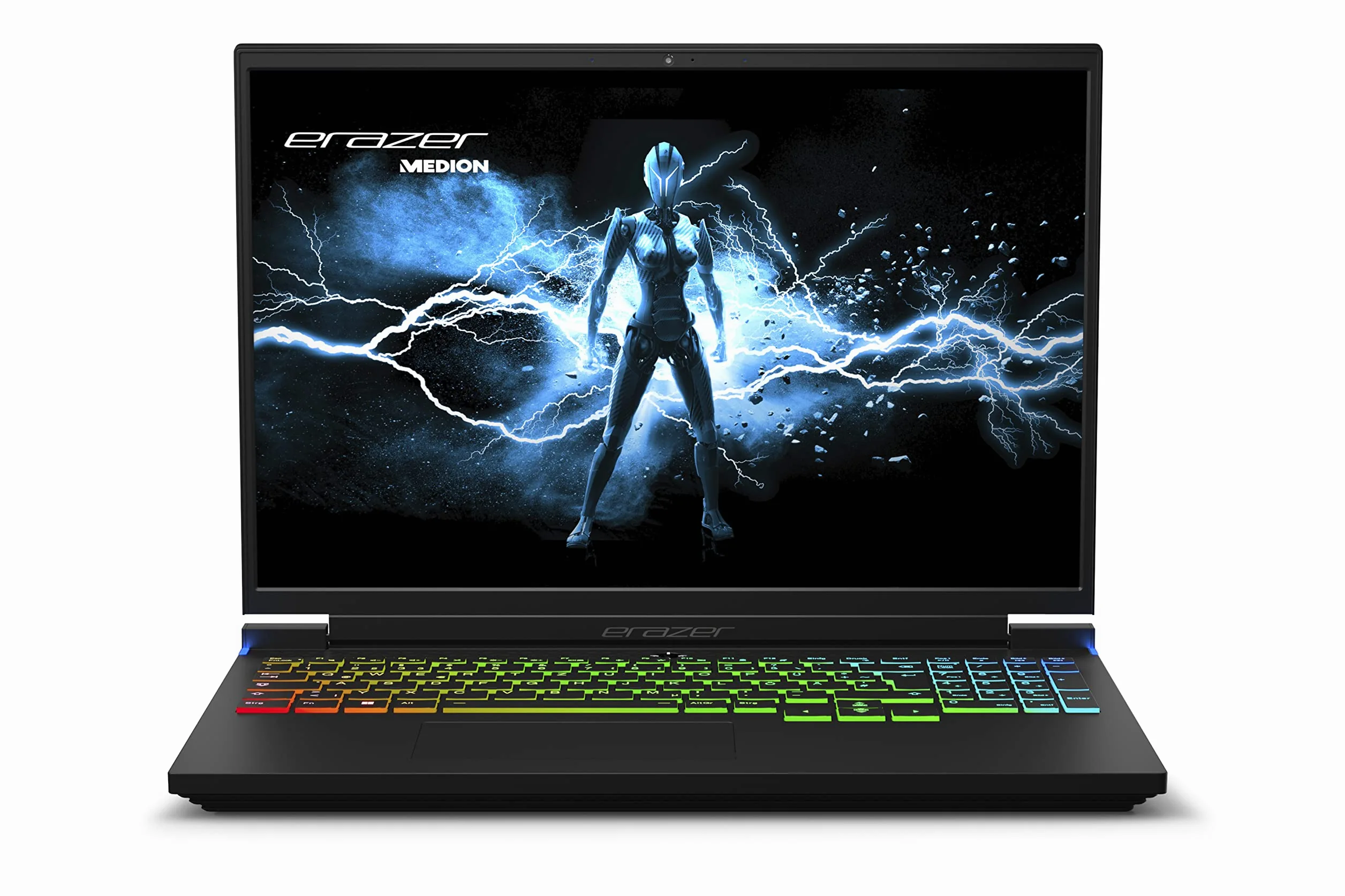 ERAZER Notebook gaming Major X10 , Intel Core i7-12700H, RAM 16GB, 1TB SSD, Grafica Intel Arc A730M, Display 16.0" IPS QHD+ 165Hz 100% SRGB, Windows 11, Tastiera Retroilluminata, Nero