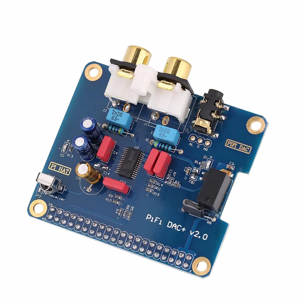Scheda audio per, Interfaccia I2S PiFi DIGI DAC + Scheda audio digitale HIFI DIGI per 3 Modello B / 2B / B