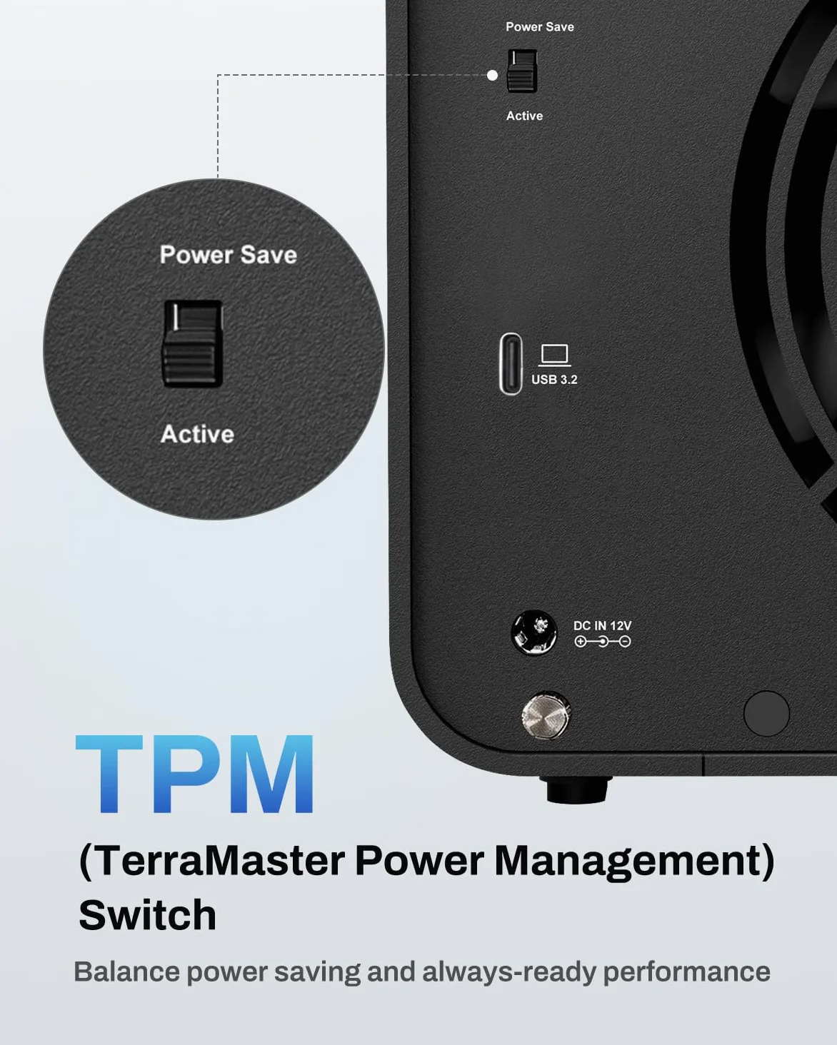 TERRAMASTER D8 Hybrid 2 HDD NVMe Enclosure - 4 HDD + 4 NVMe SSD, USB 3.2 Gen 2 10Gbps Type-C USB Storage, 8 dischi singoli supportati, Plug and Play (senza disco)
