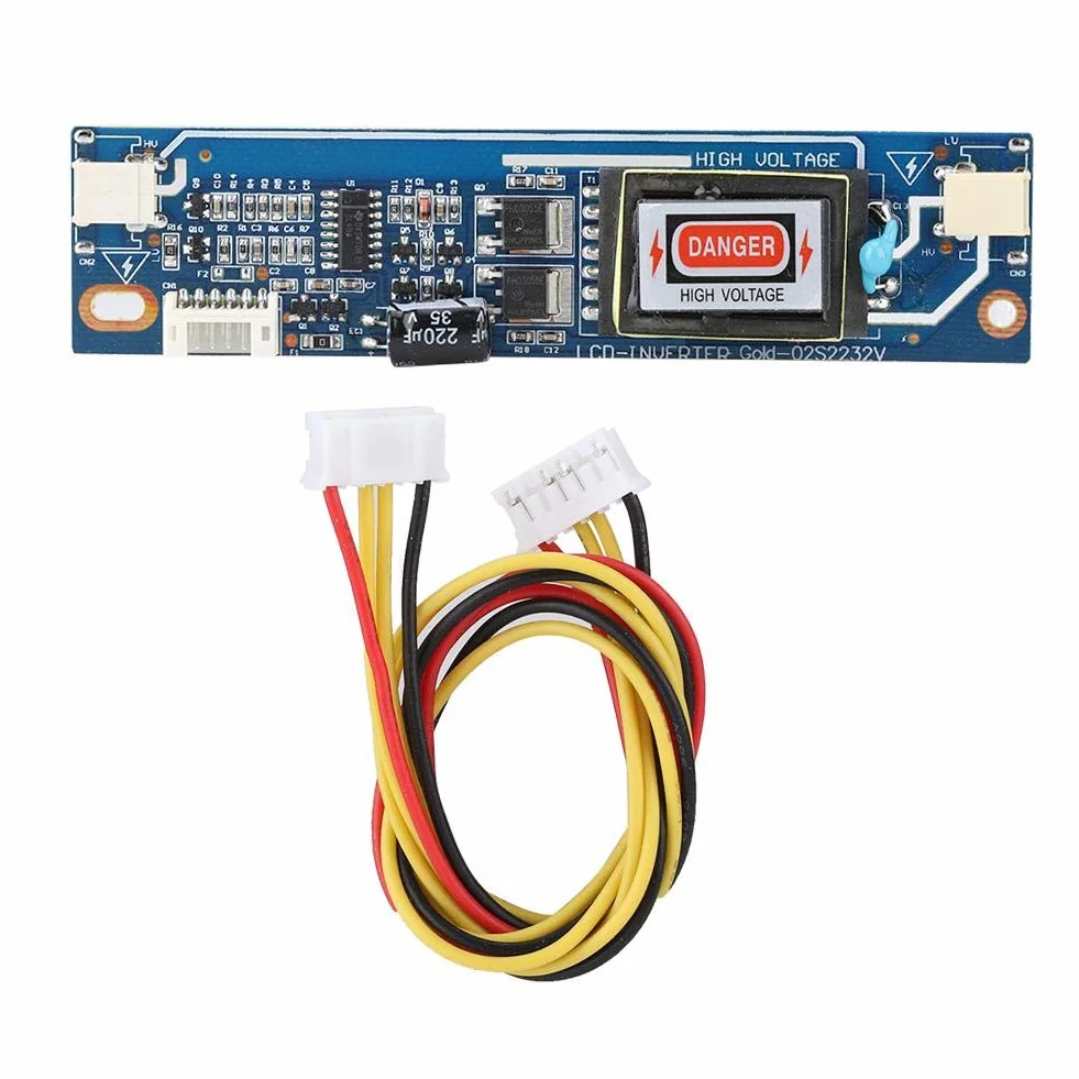 Modulo display Bewinner doppia lampada LCD, scheda inverter ad alta pressione per la riparazione e la sostituzione di monitor LCD, modulo di tensione regolabile
