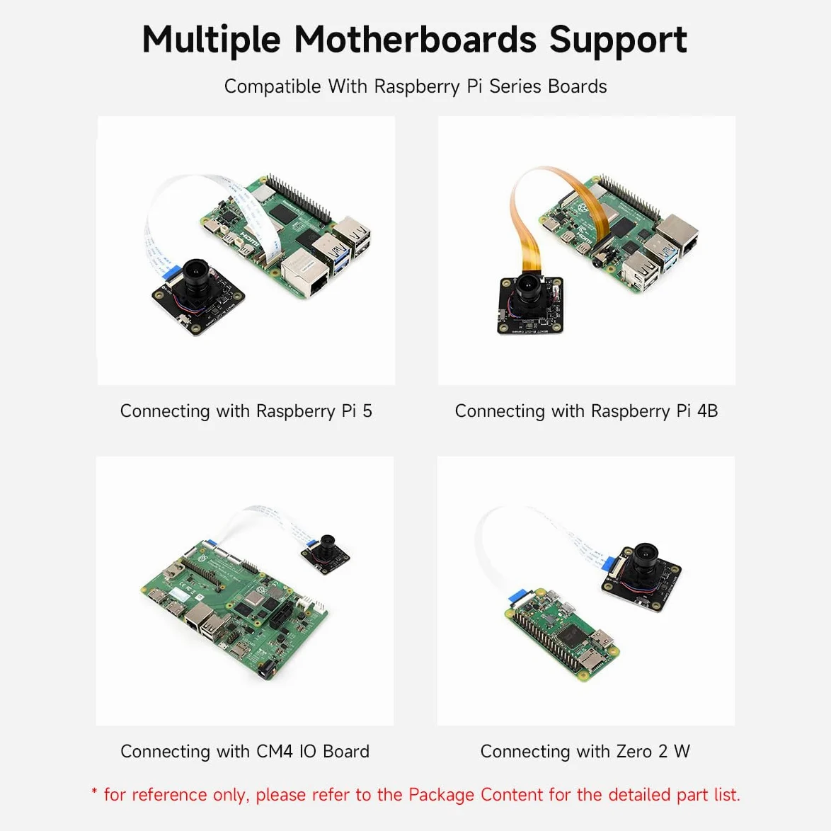 Waveshare IMX477 IR-CUT 12.3MP Camera (A) for Raspberry Pi/Jetson Nano