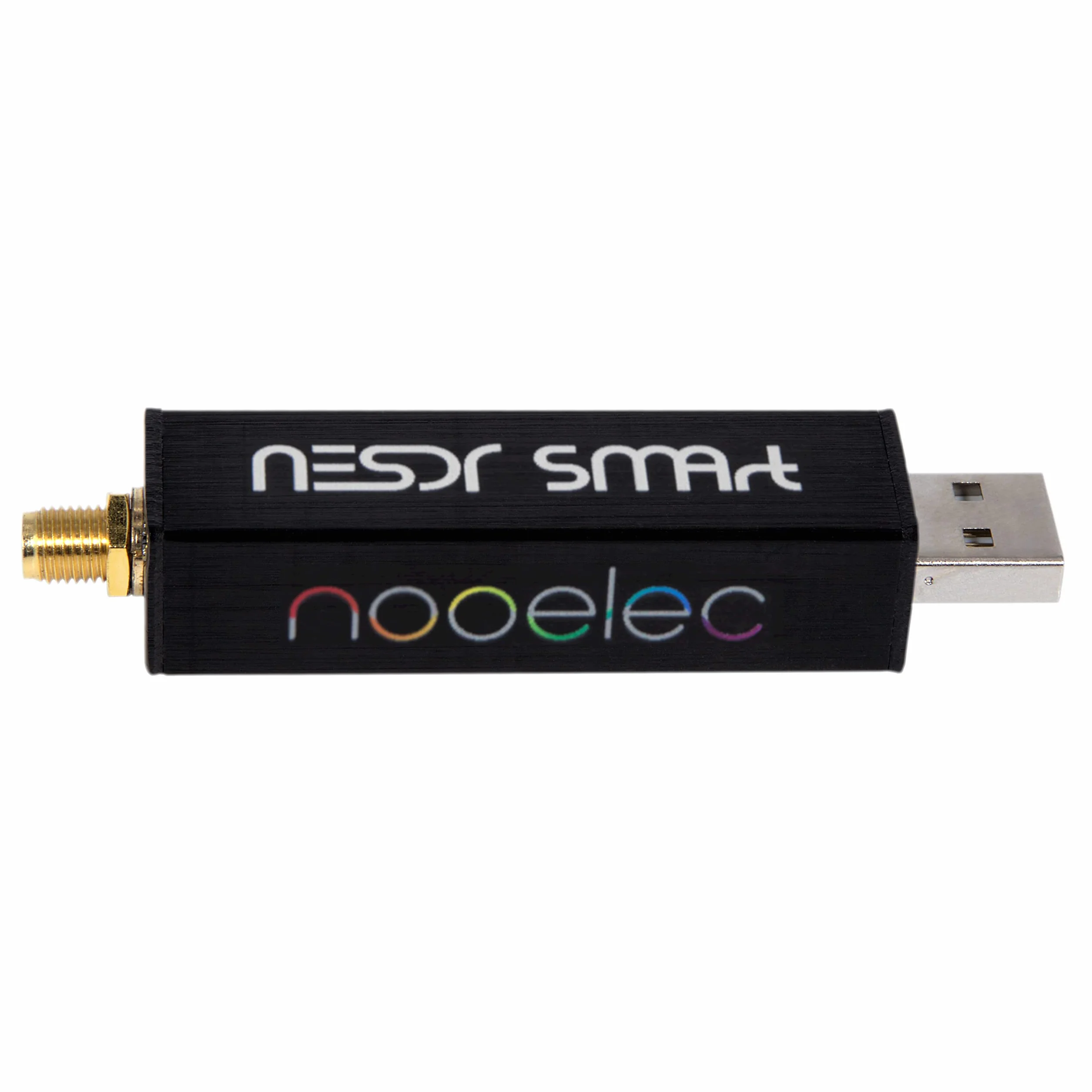 Nooelec RTL-SDR v5 SDR - NESDR SMArt HF/VHF/UHF (100kHz-1.75GHz) Radio Definita dal Software. Premium RTLSDR con 0,5 PPM TCXO, SMA e Custodia in Alluminio. Radio Basata su RTL2832U e R820T2 (R860)