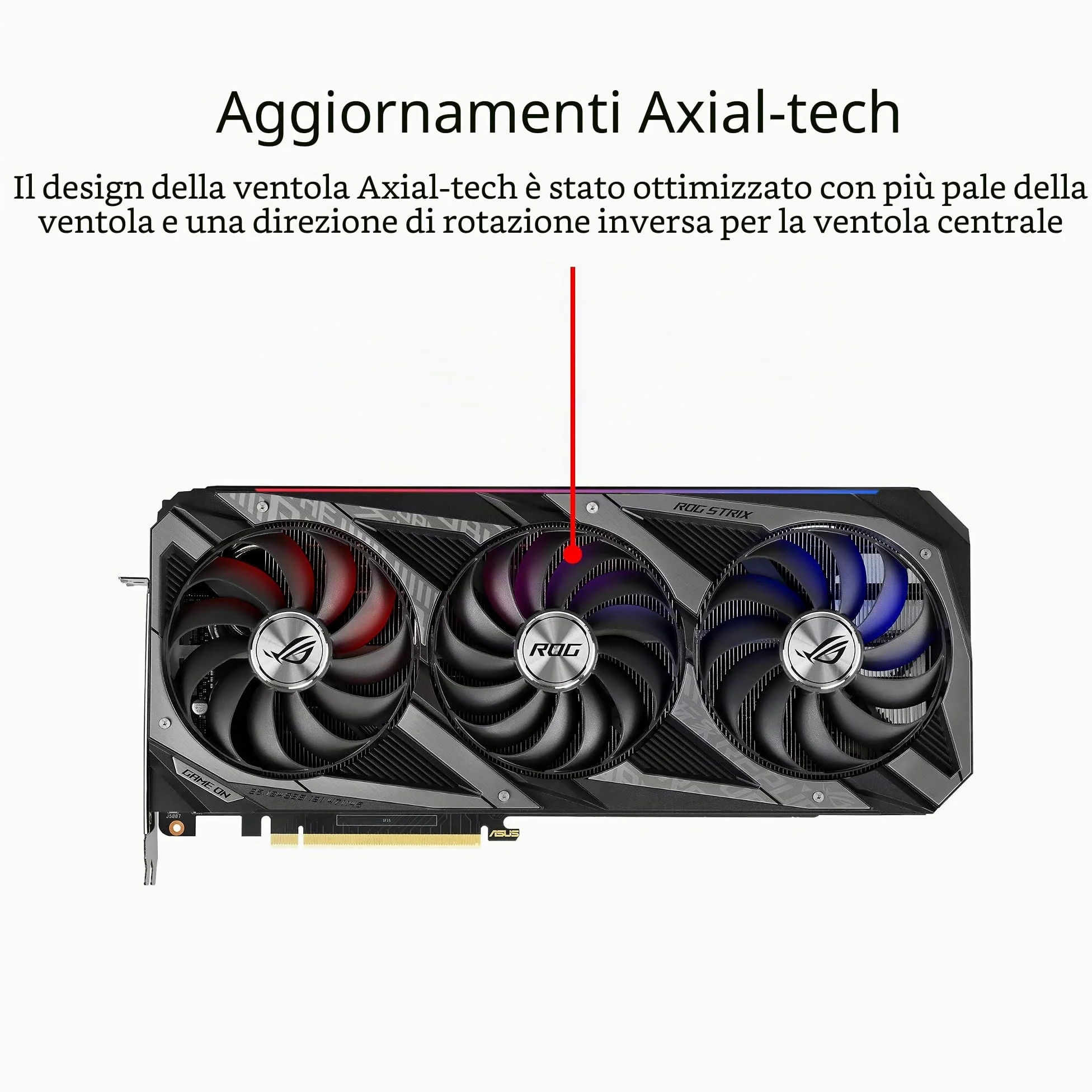 ASUS ROG Strix RTX 3070 V2 Scheda Grafica, 8 GB GDDR6, PCIe 4.0, HDMI 2.1, DisplayPort 1.4a, PSU Consigliata 750W, Illuminazione RGB, GPU Tweak II, Ventole Axial Tech, GPU Tweak II, LHR, Nero