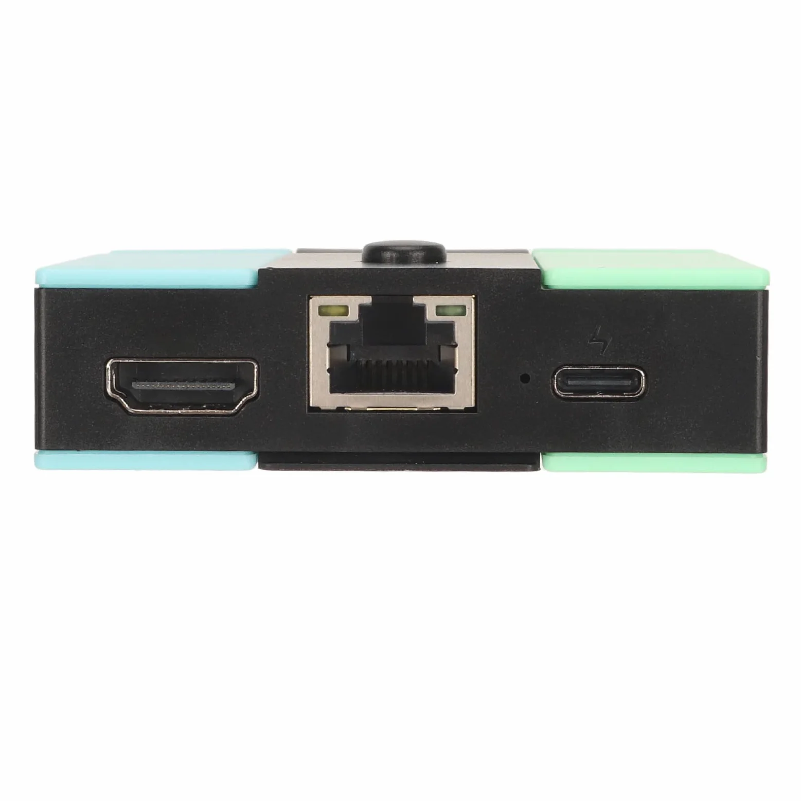 Adattatore per supporto TV HDMI portatile, dock TV per Nintendo Switch/interruttore OLED, con adattatore porta USB 3.0 extra (blu verde)