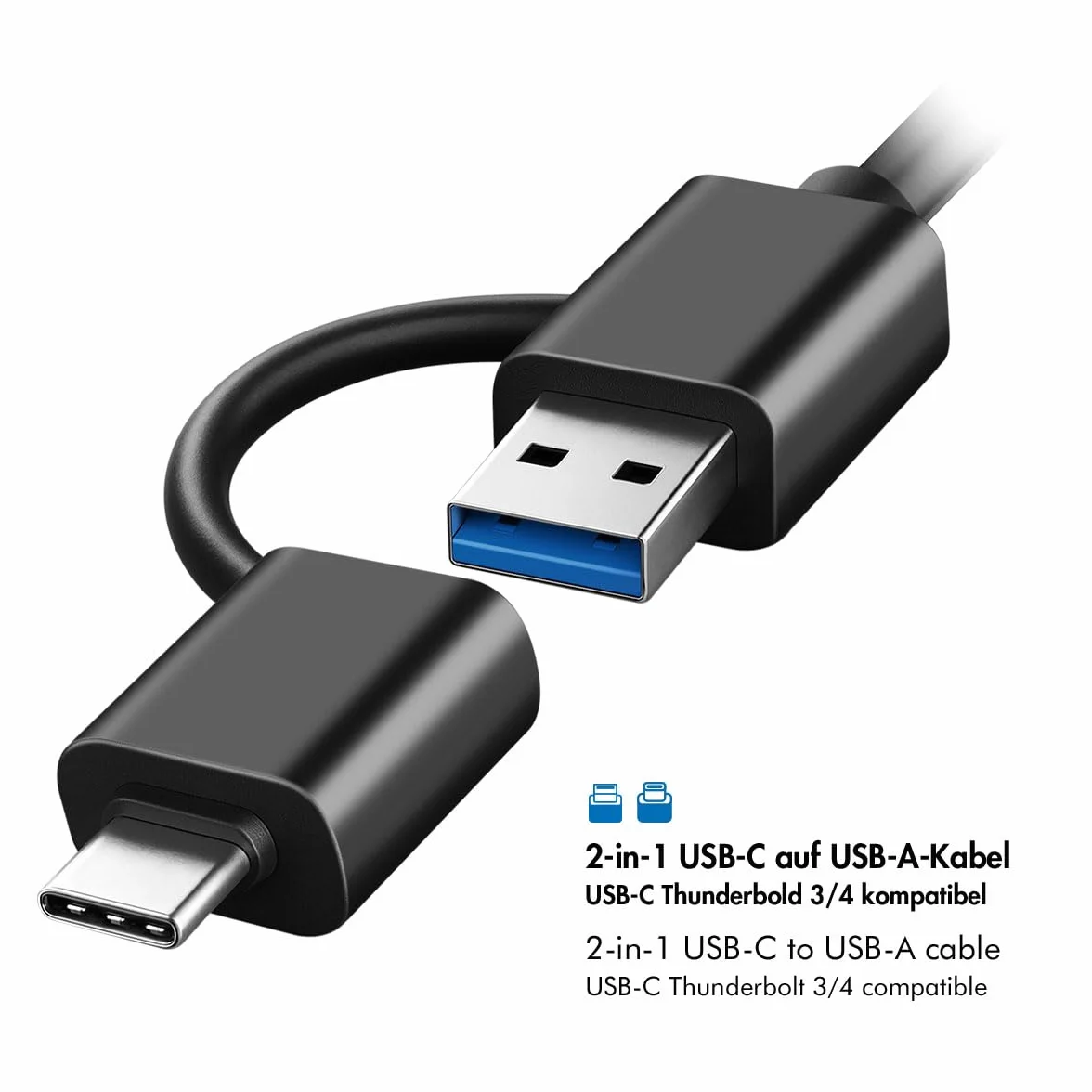 LogiLink Doppia docking station USB-C 3.2 Gen1 a 2 porte, per dischi rigidi da 2,5" e 3,5", SSD/HDD, con clone offline (senza clonare i dischi rigidi PC), 5 Gbps di trasferimento dati
