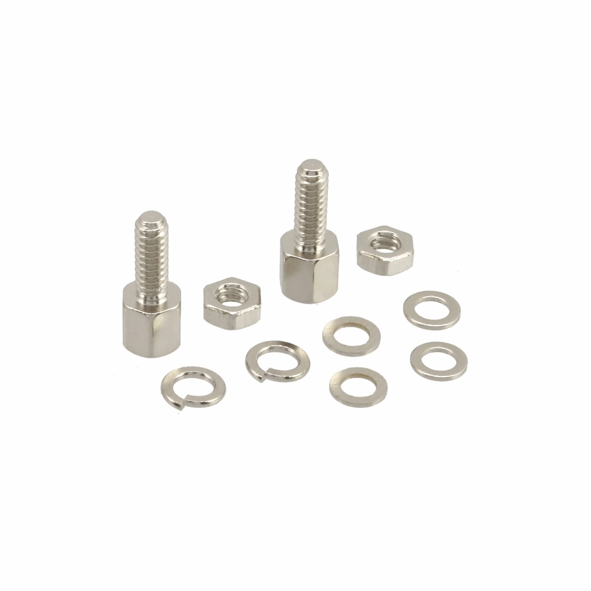 InLine Viti Unc 4/40 per Montaggio Cablotto Sub-D, Nero