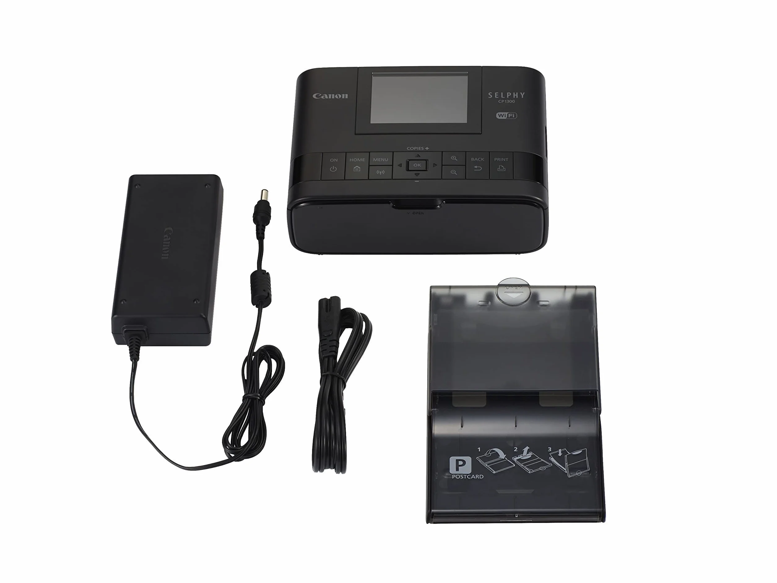 Canon Selphy CP1300 stampante fotografica a sublimazione wireless nera