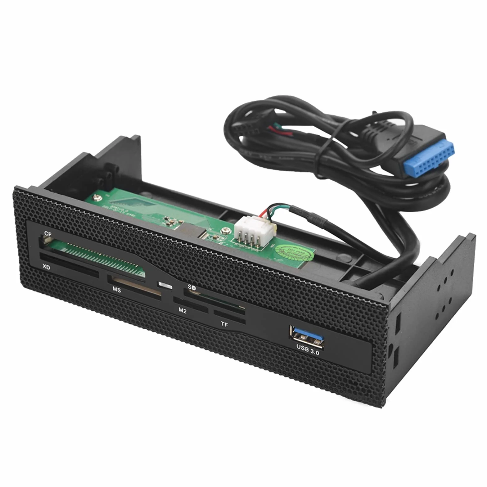Pannello Frontale Lettore di Schede Interno Pannello Frontale Usb 16×10×5 Pc Lettore di Schede Interno Porta Usb 3.0 M2 Scheda Cf Cruscotto Pannello Frontale Pannello del Pc