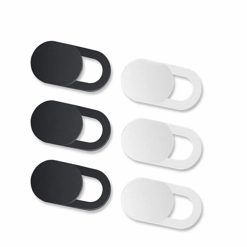 One Enjoy Copertura per Webcam Ultra Sottile 0,027 Pollici per Laptop, Smartphone, Tablet, MacBook, Echo Spot - Confezione da 6