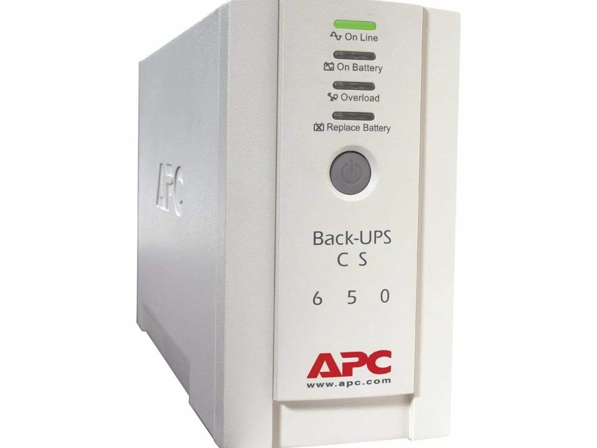 APC Back-UPS CS BK650EI UPS 650VA 4 Uscite IEC Prese protette