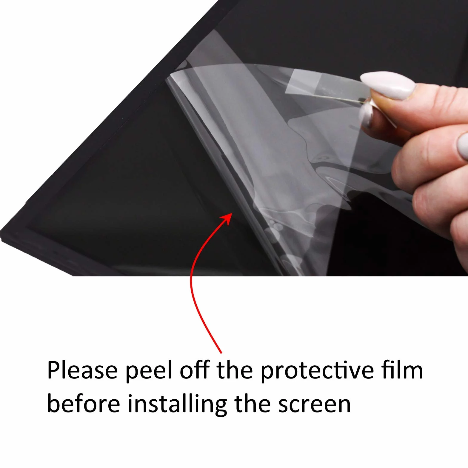 Nuovo pannello display IPS LED FHD da 15,6" compatibile con N156HCA-EAC REV.C1 schermo per laptop con scheda PCB più corta (260 mm) - Connettore 30 pin