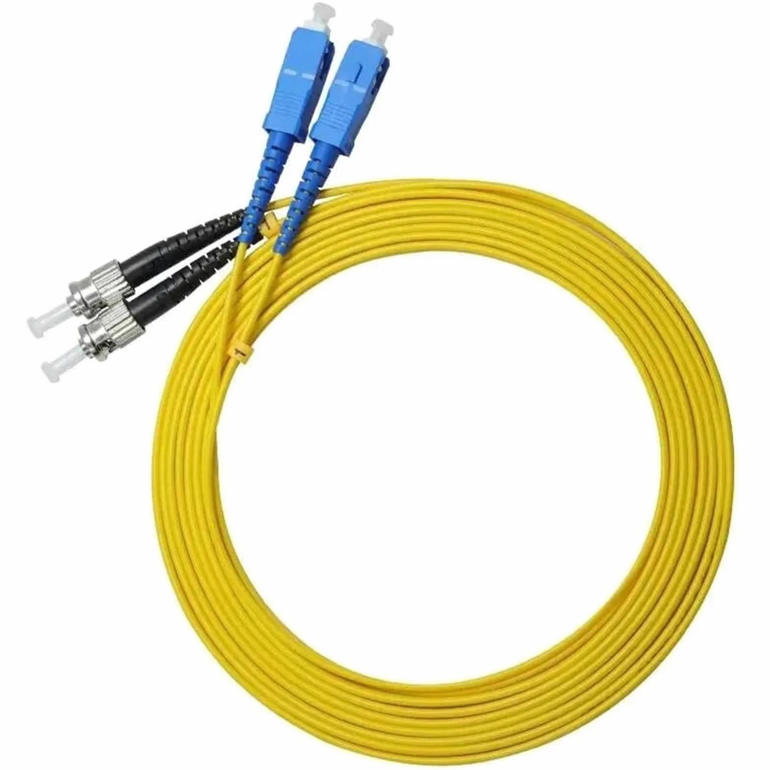 10 pezzi SC UPC-ST UPC Cavo patch in fibra ottica duplex monomodale simplex Cavo jumper SM Duplex 2 core Ottico 1 m 2 m 3 m 5 m 10 m(Red)