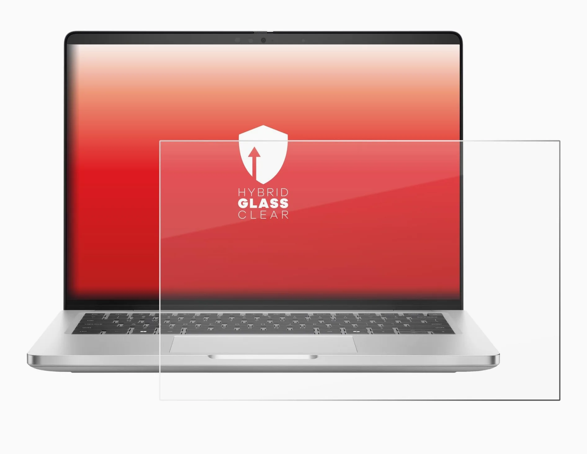 upscreen Pellicola Protettiva per Dell Pro 14 Plus PB14250 Protezione Schermo Hybrid Glass - 9H Durezza