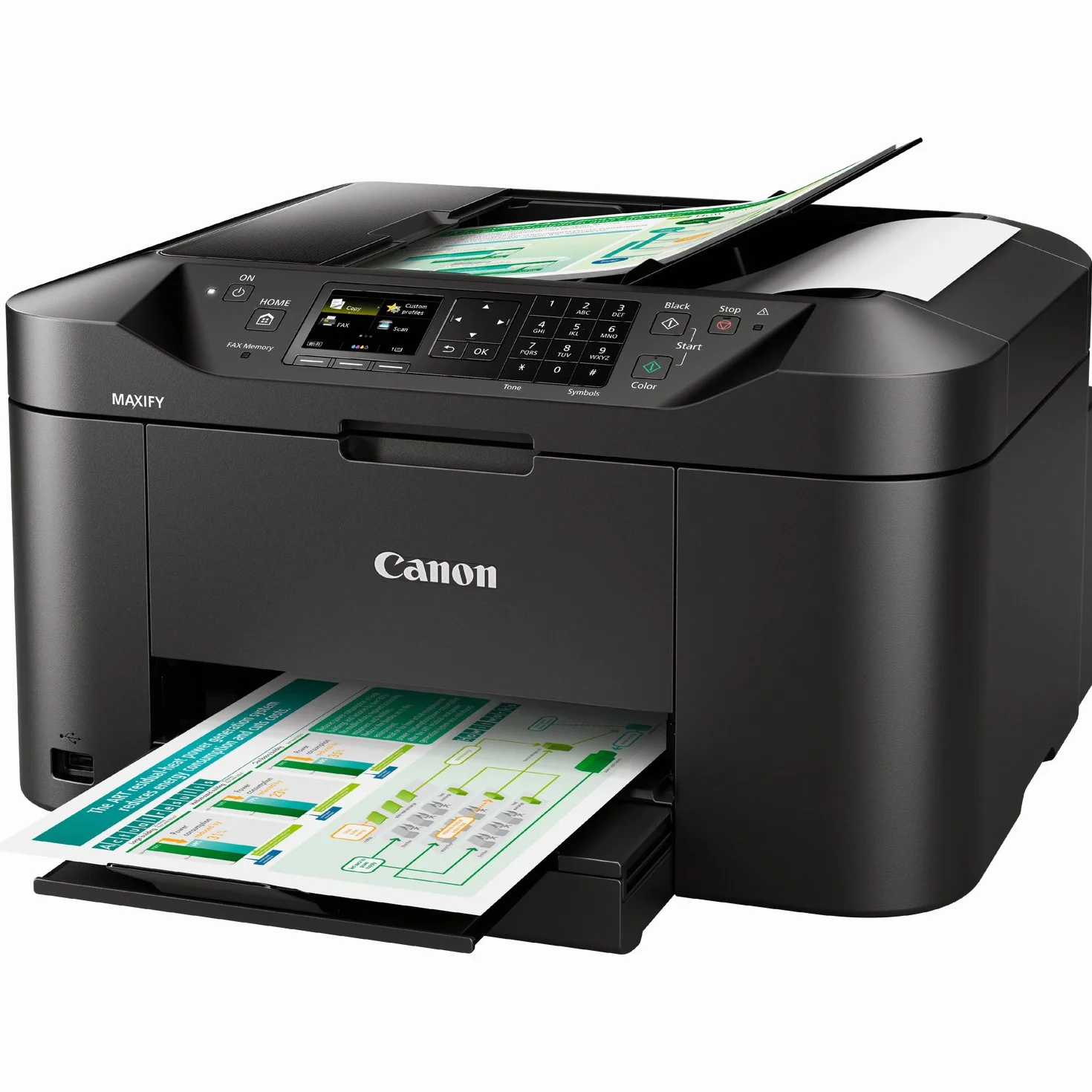 Canon MB2150 - Stampante multifunzione a getto d'inchiostro, a colori, 19 ppm, USB